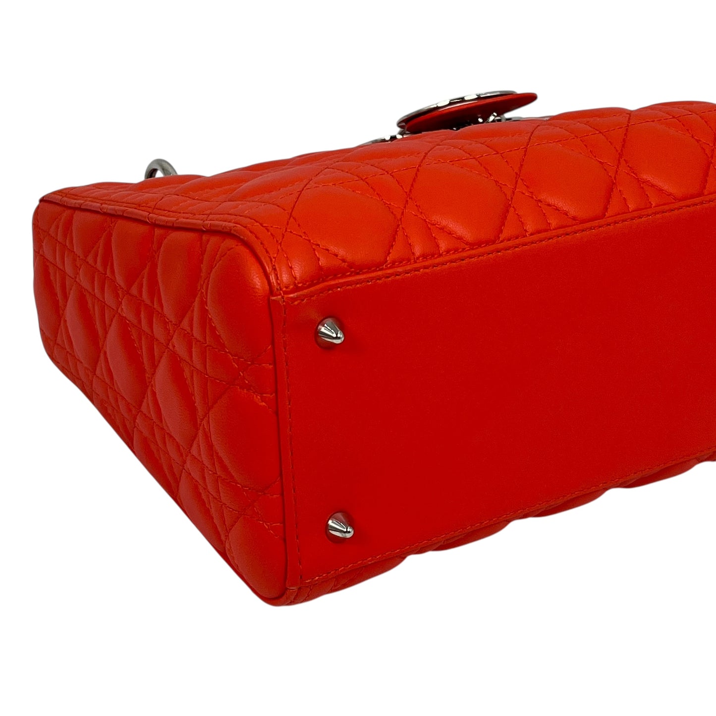 Dior Lady Dior 2way Bag - Orange