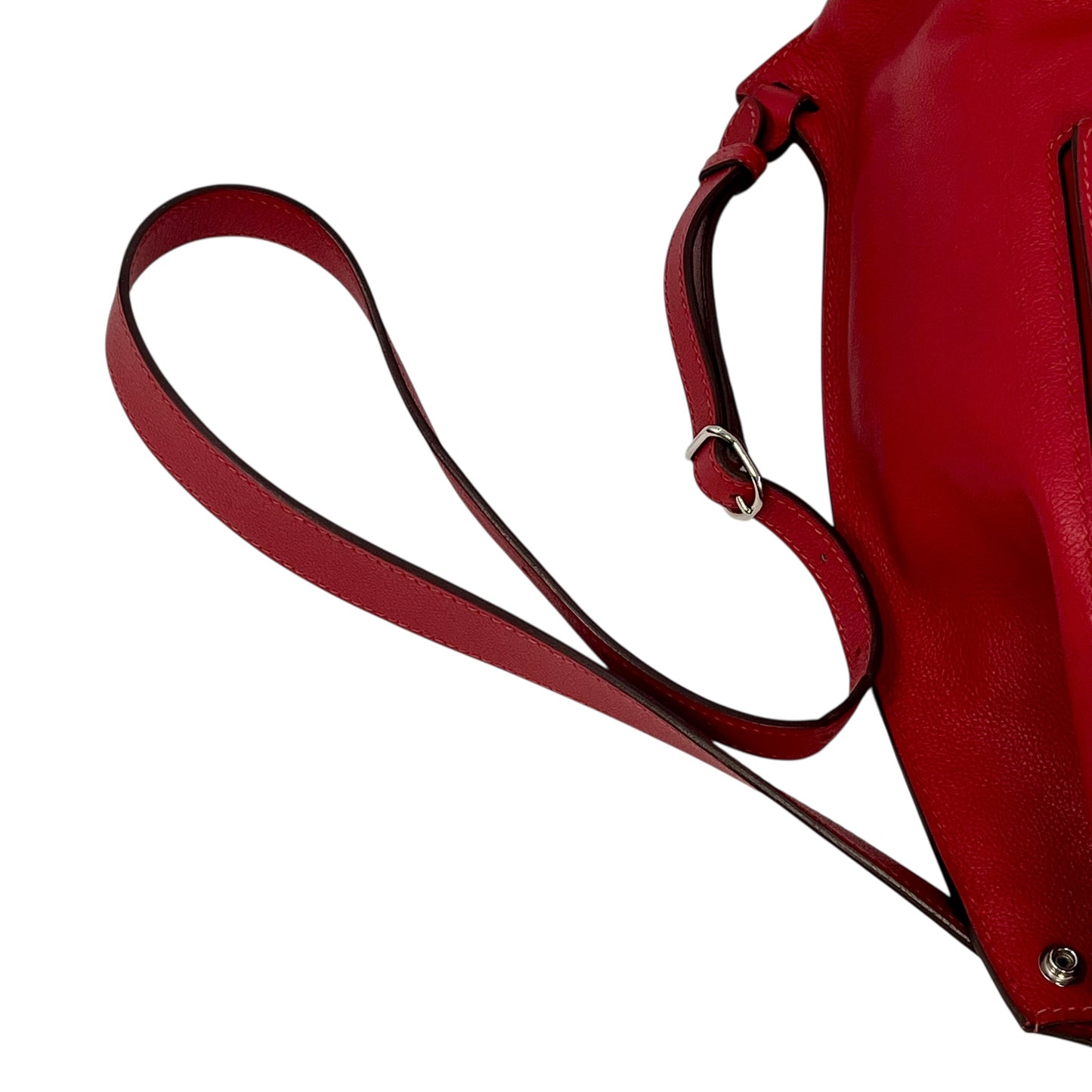 HERMES SacaDos GR24 Rouge Casaque Backpack - Red