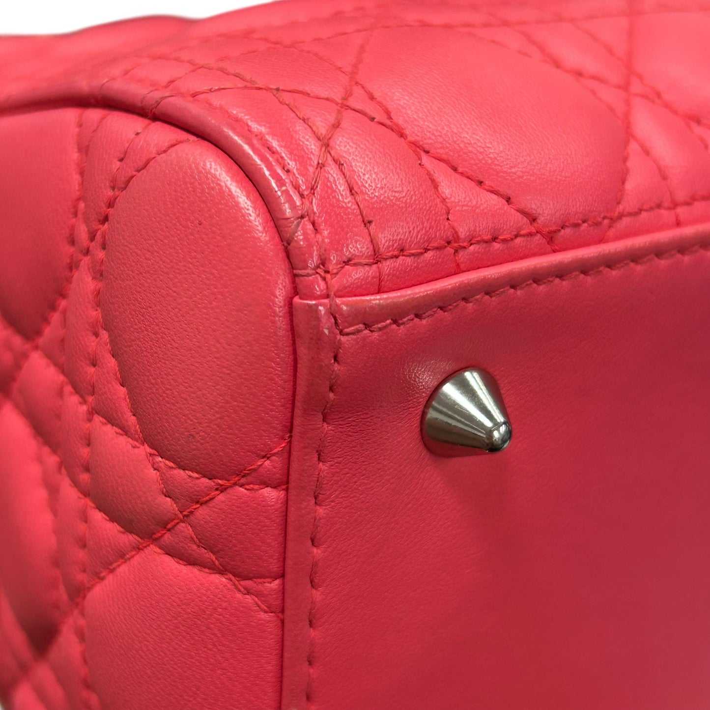 Dior Lady Dior 2way Bag - Pink