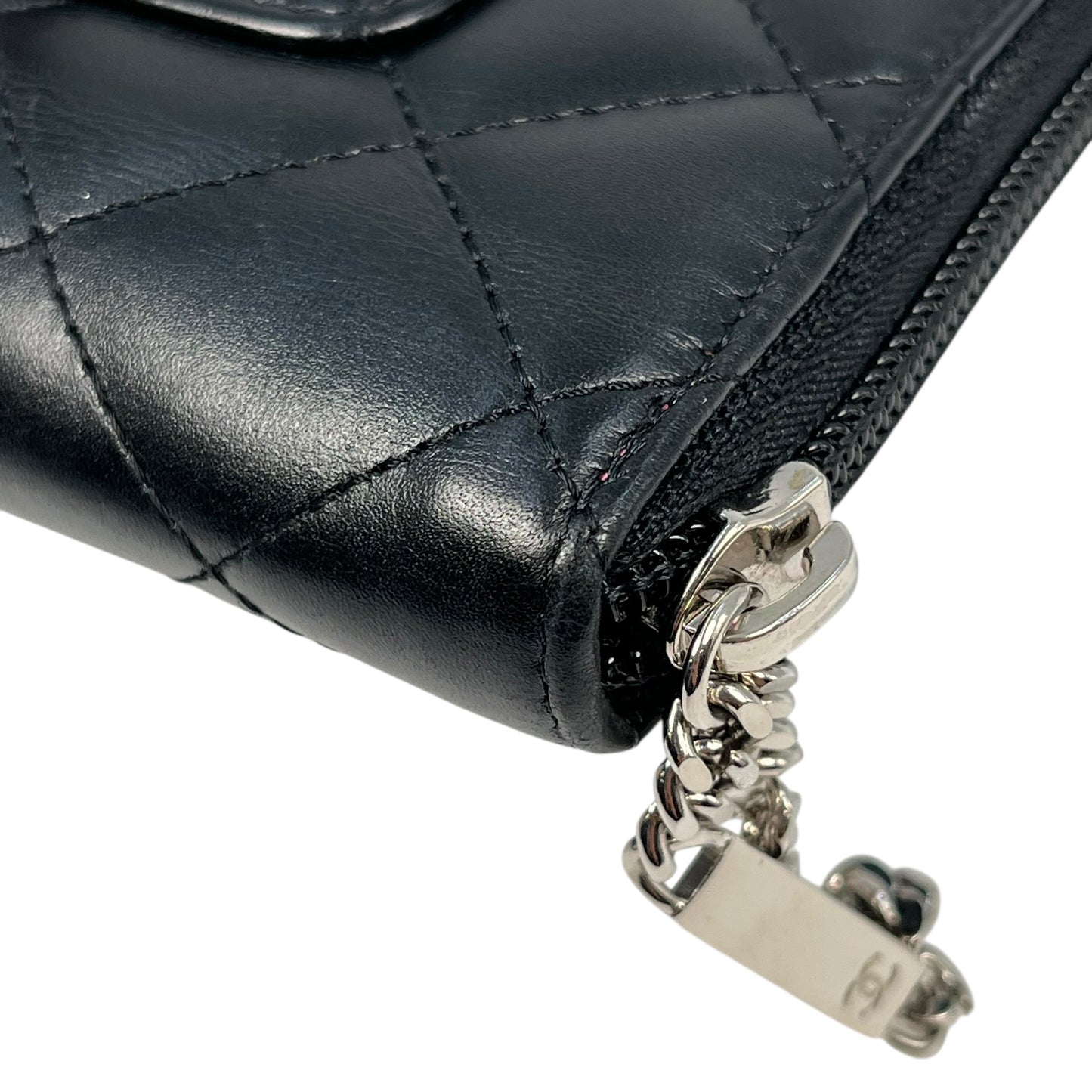 CHANEL CambonLine Long Wallet - Black