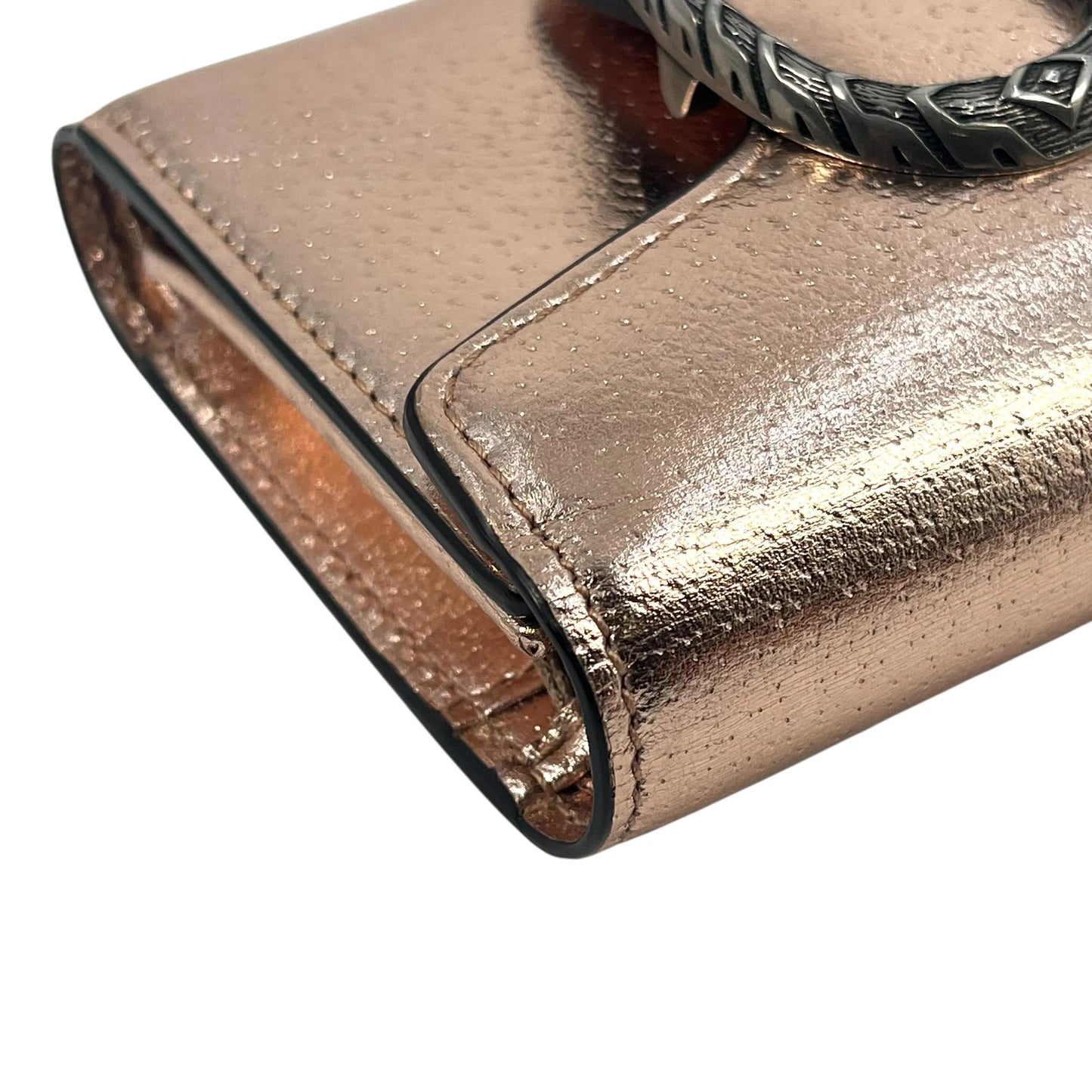 GUCCI Dionysus Compact Wallet - Pink Gold
