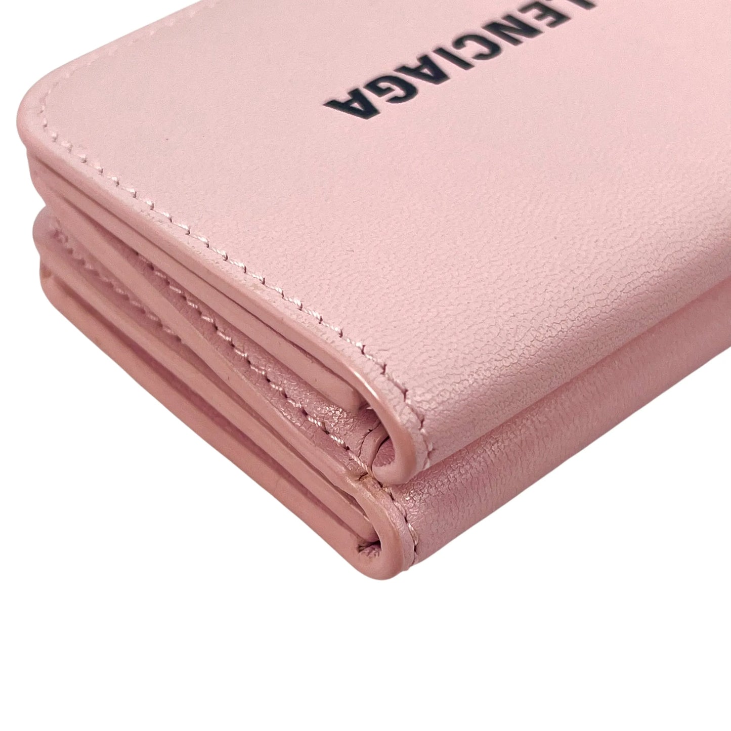 BALENCIAGA Mini Compact Wallet - Pink