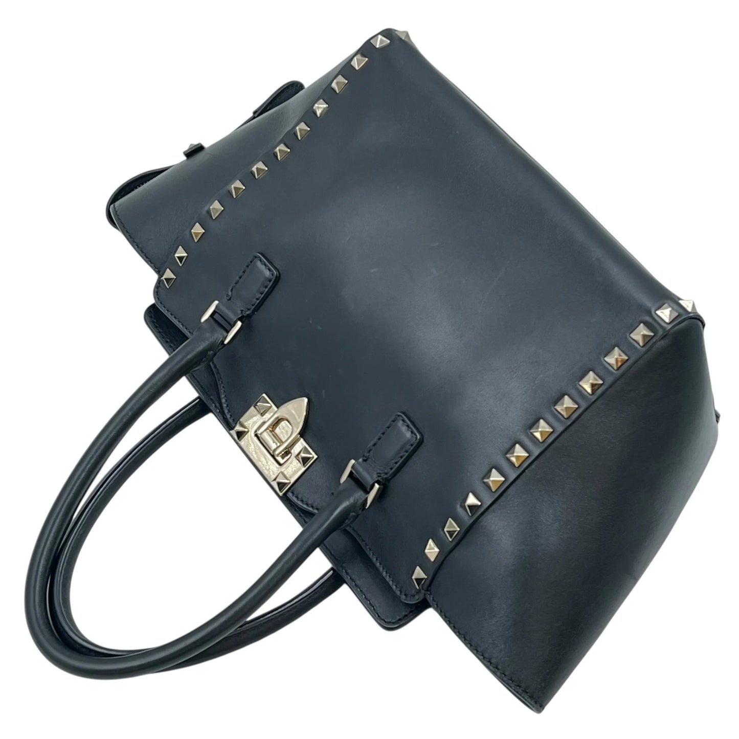 Valentino Garavani Rockstud Hand Bag Shoulder Bag - Black