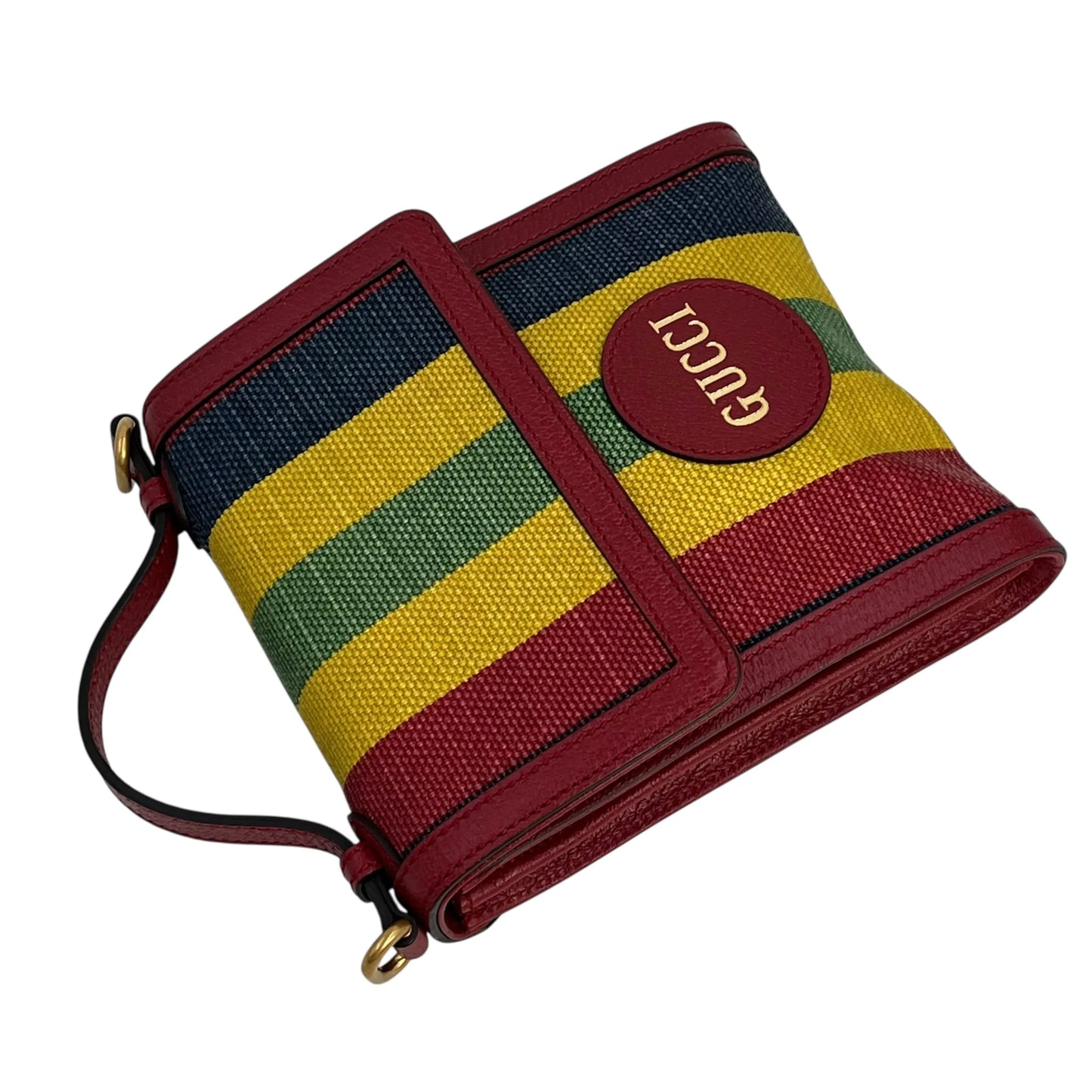 GUCCI Baia Della Stripe Shoulder Bag