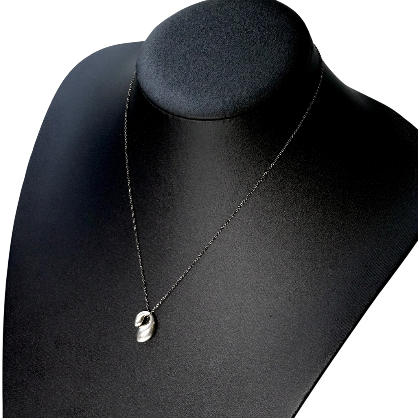 Tiffany Double Teardrop Pendant Necklace