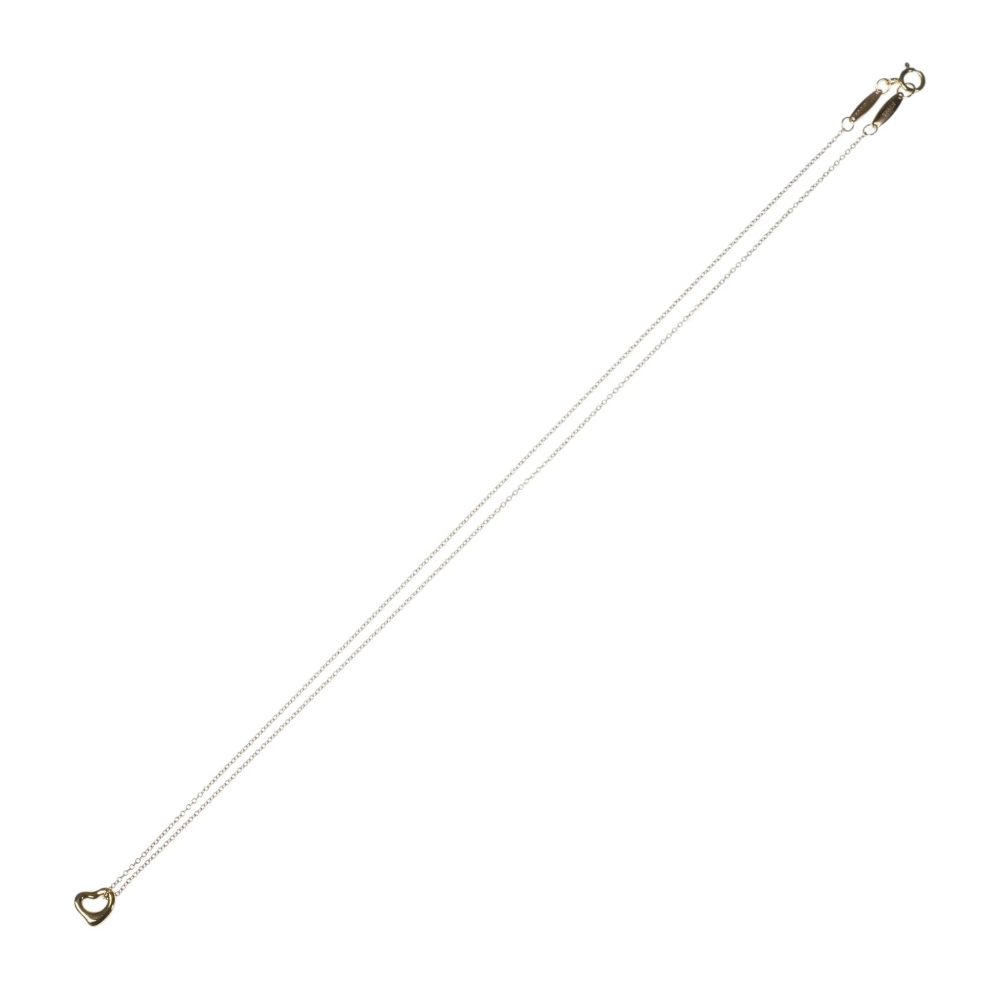 Tiffany Open Heart Pendant Necklace