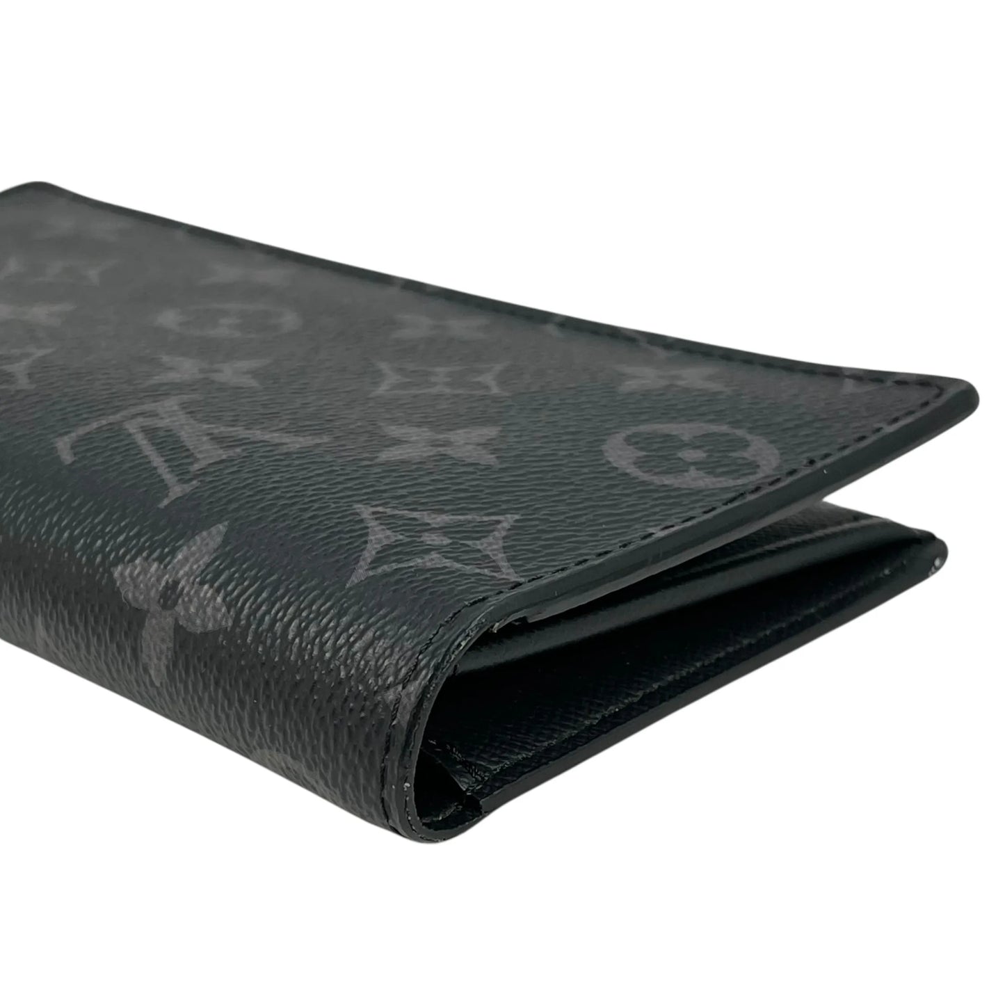 Louis Vuitton Monogram Eclipse Canvas Long Wallet - Black
