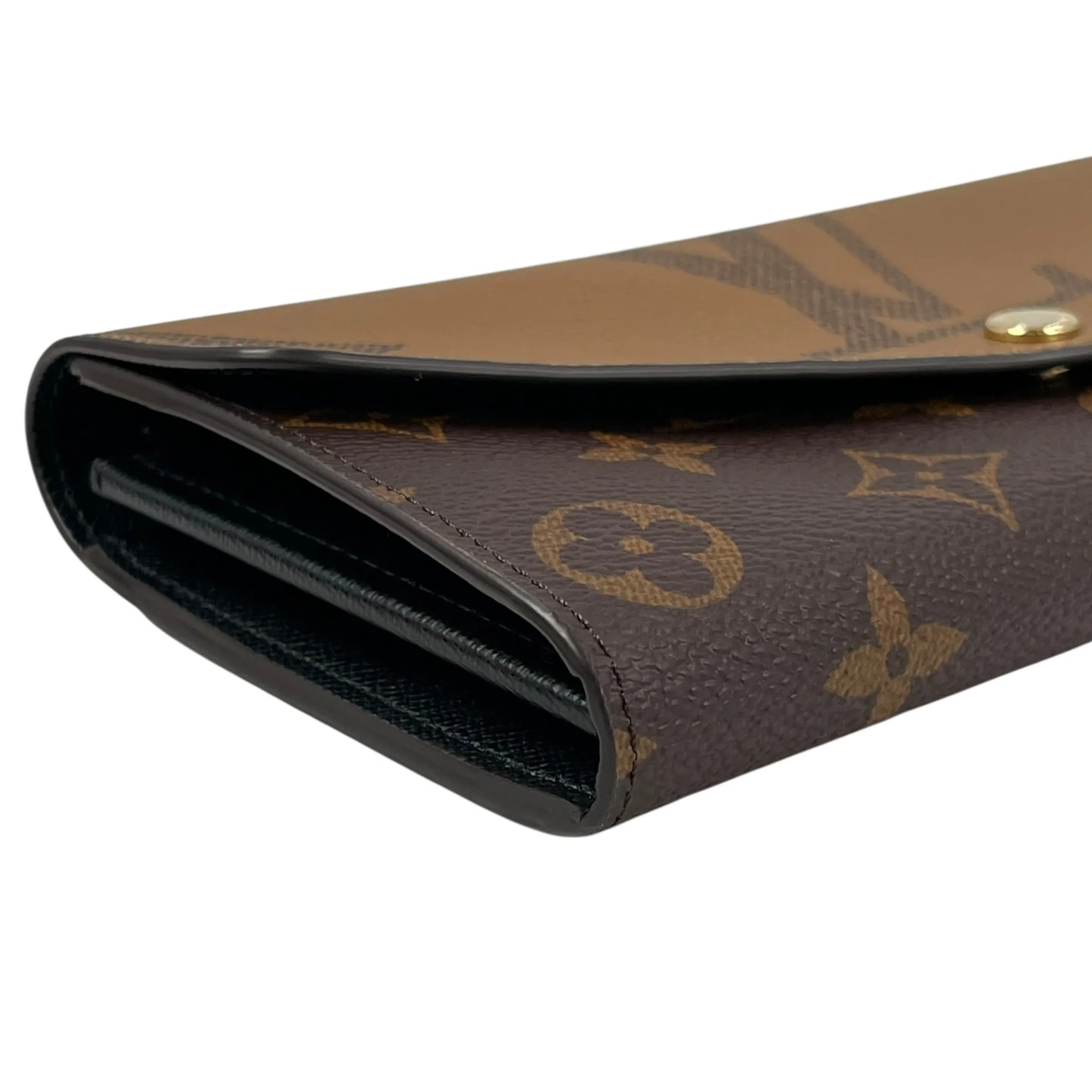 Louis Vuitton Monogram Giant Reverse Saleh Long Wallet - Brown
