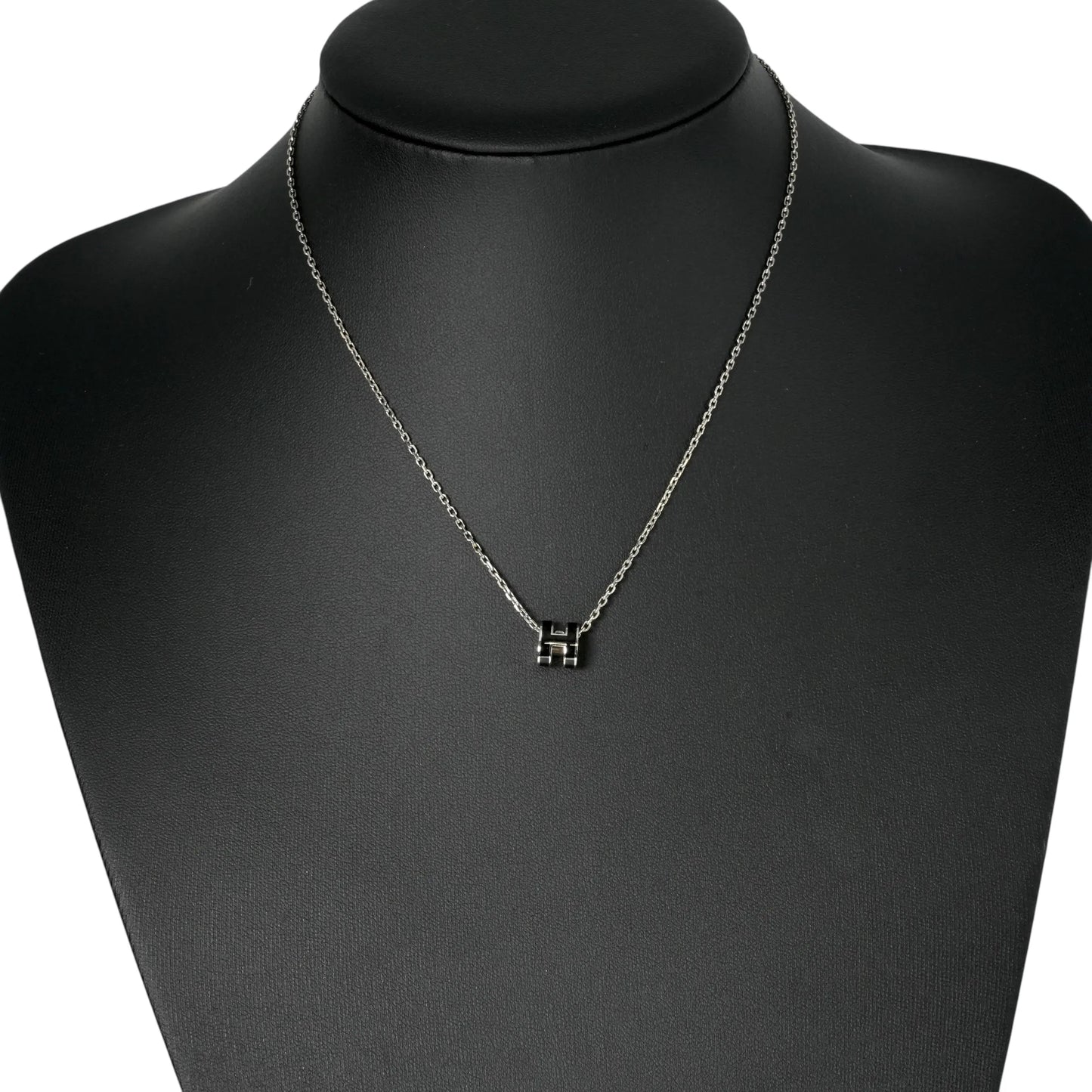 Hermès Mini Pop Ash Necklace Black