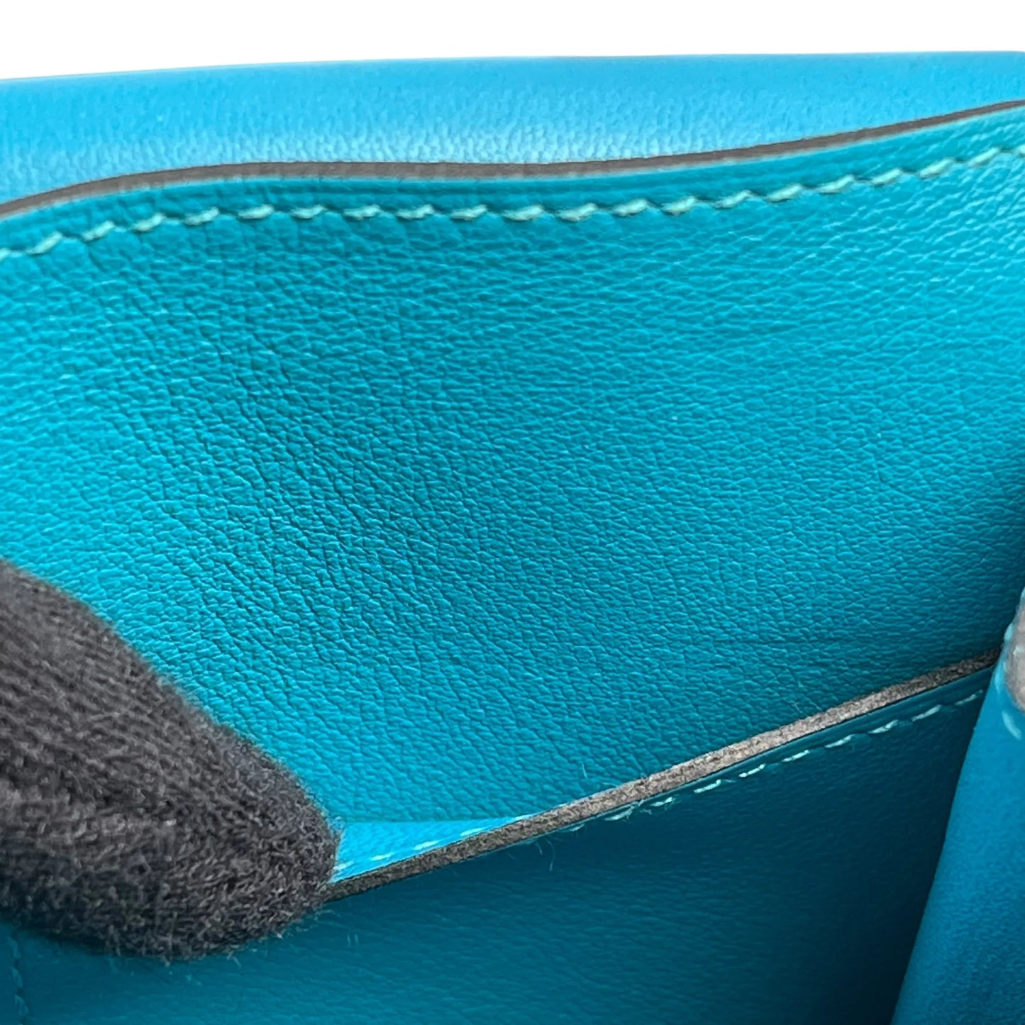 Hermes Dogon GM Bi-Fold Long Wallet - Turquoise