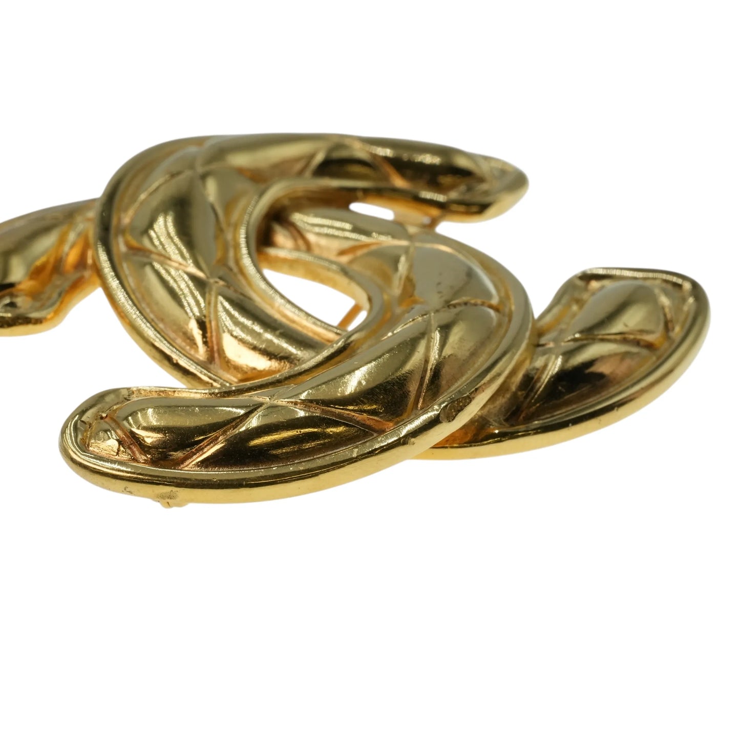 CHANEL CC Logo Brooch Accessories - Gold Plated