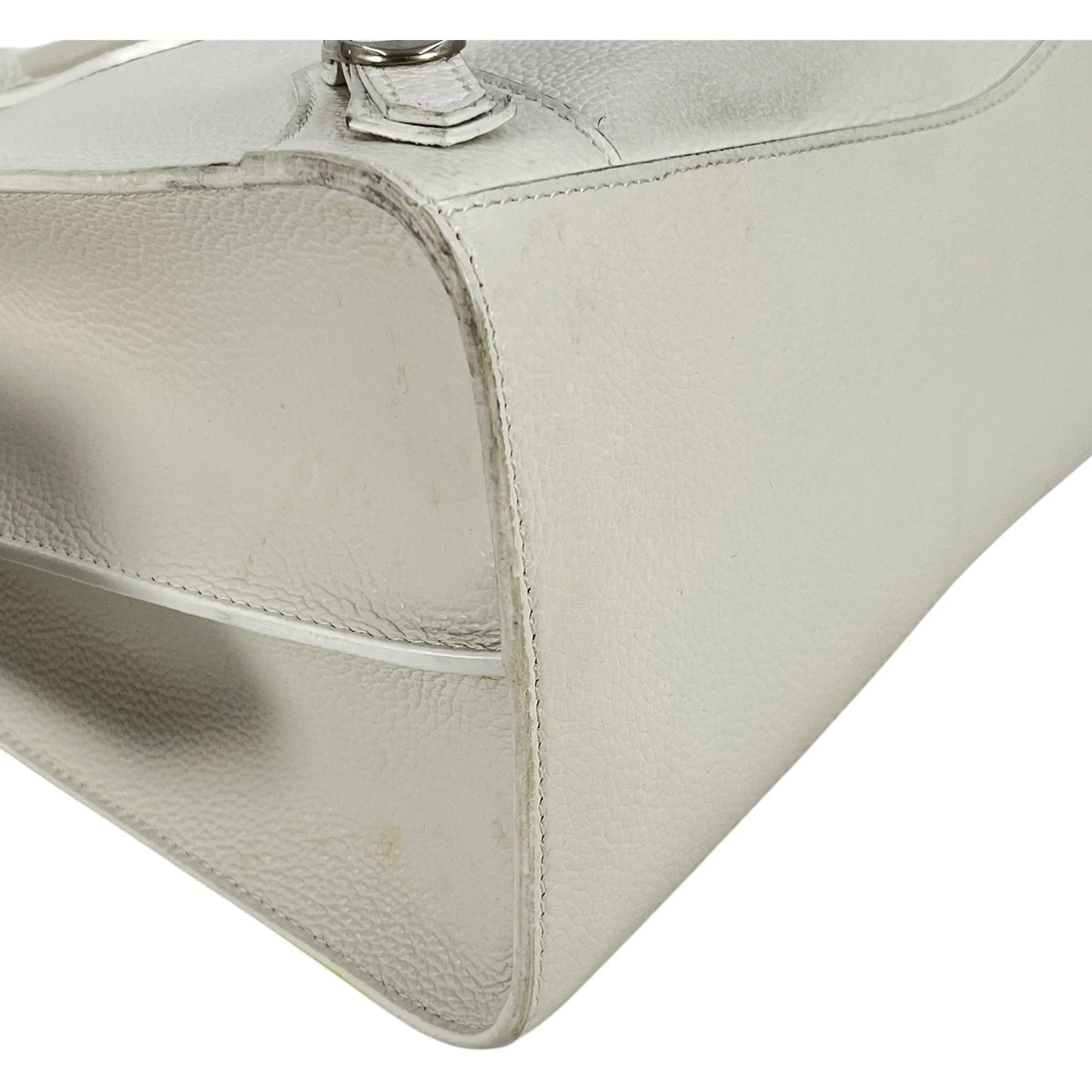 Balenciaga Neo Classic City Hand Bag - White