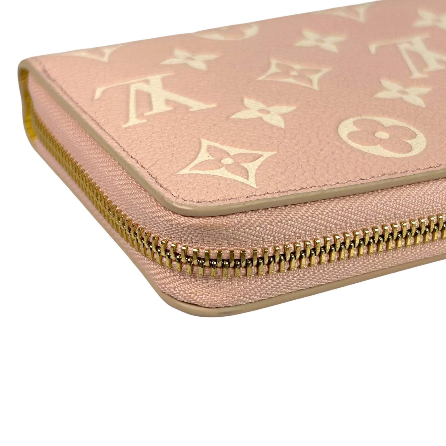 Louis Vuitton Monogram Empreinte Zippy Long Wallet - Pink
