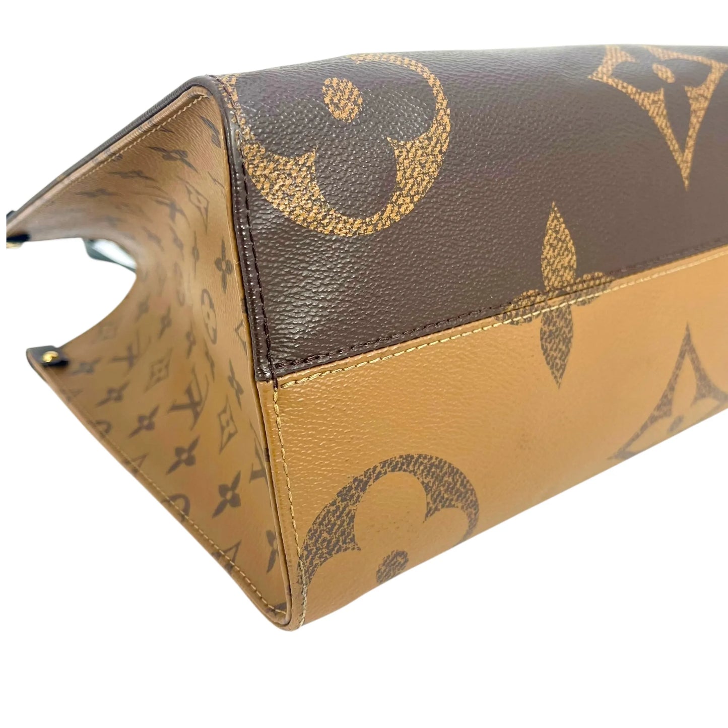 Louis Vuitton On The Go PM Hand Bag Tote Bag - Brown - 33554