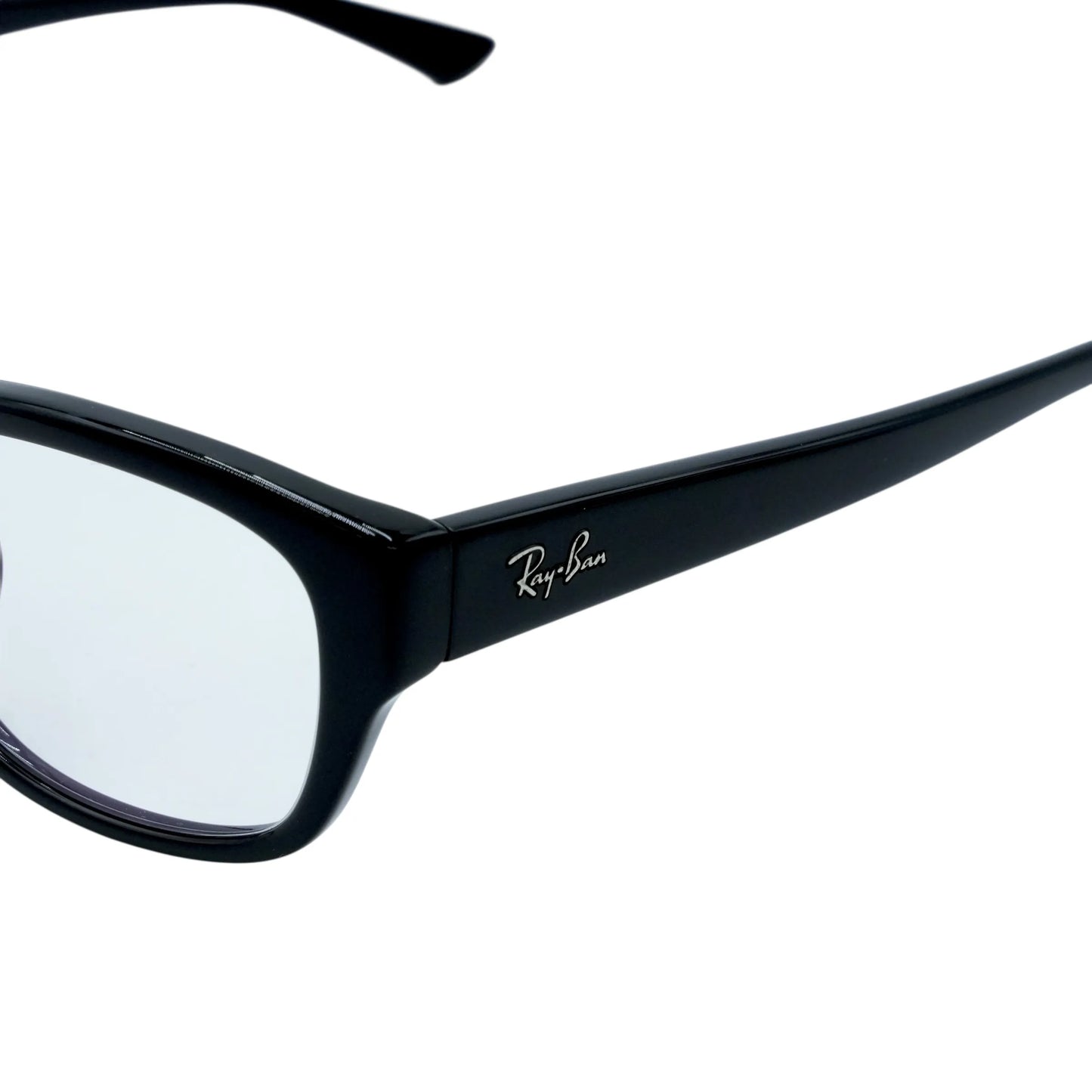 Ray-Ban Black Frame Sunglasses - Clear Lens - 30199