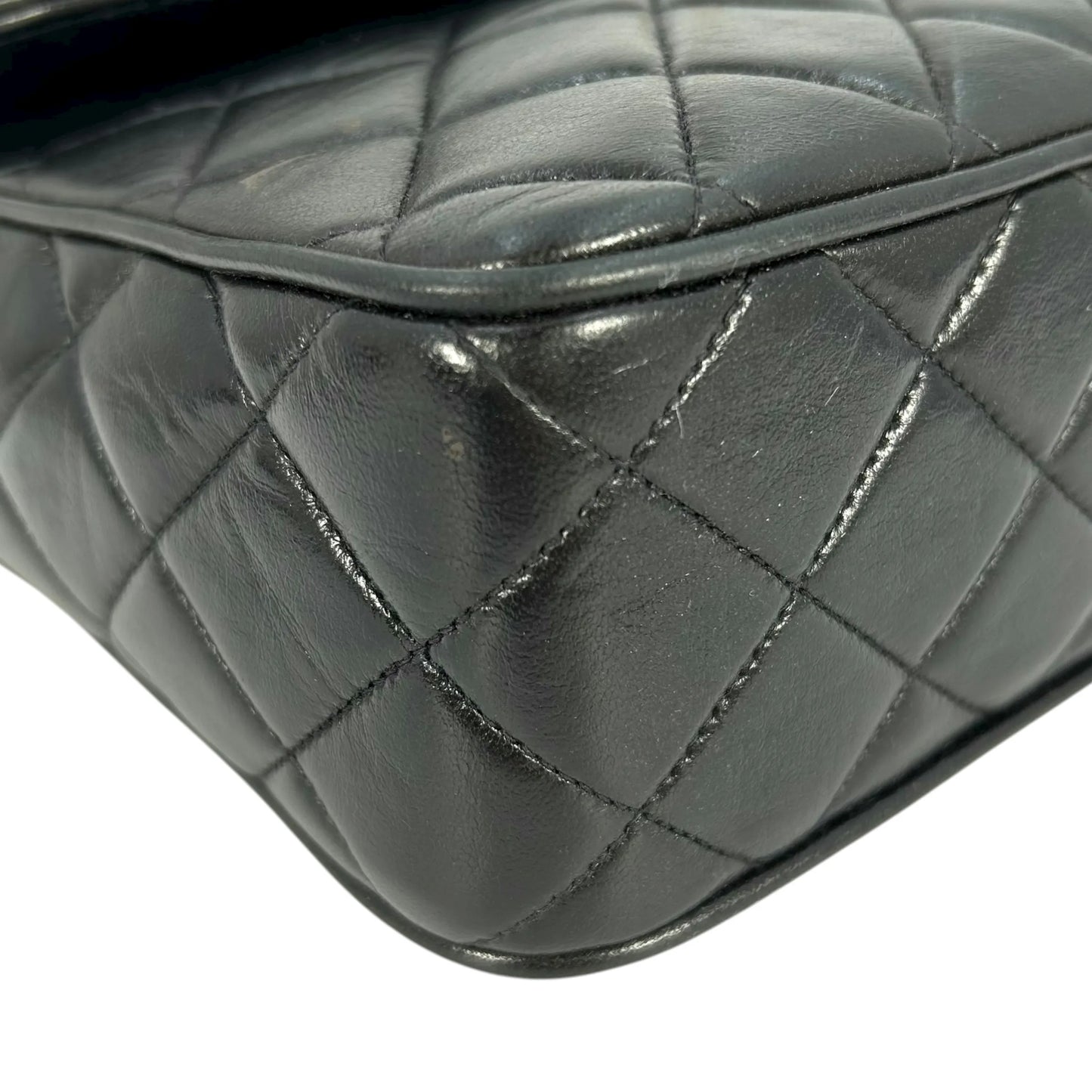CHANEL Matelasse Tassel Chain Shoulder Bag - Black