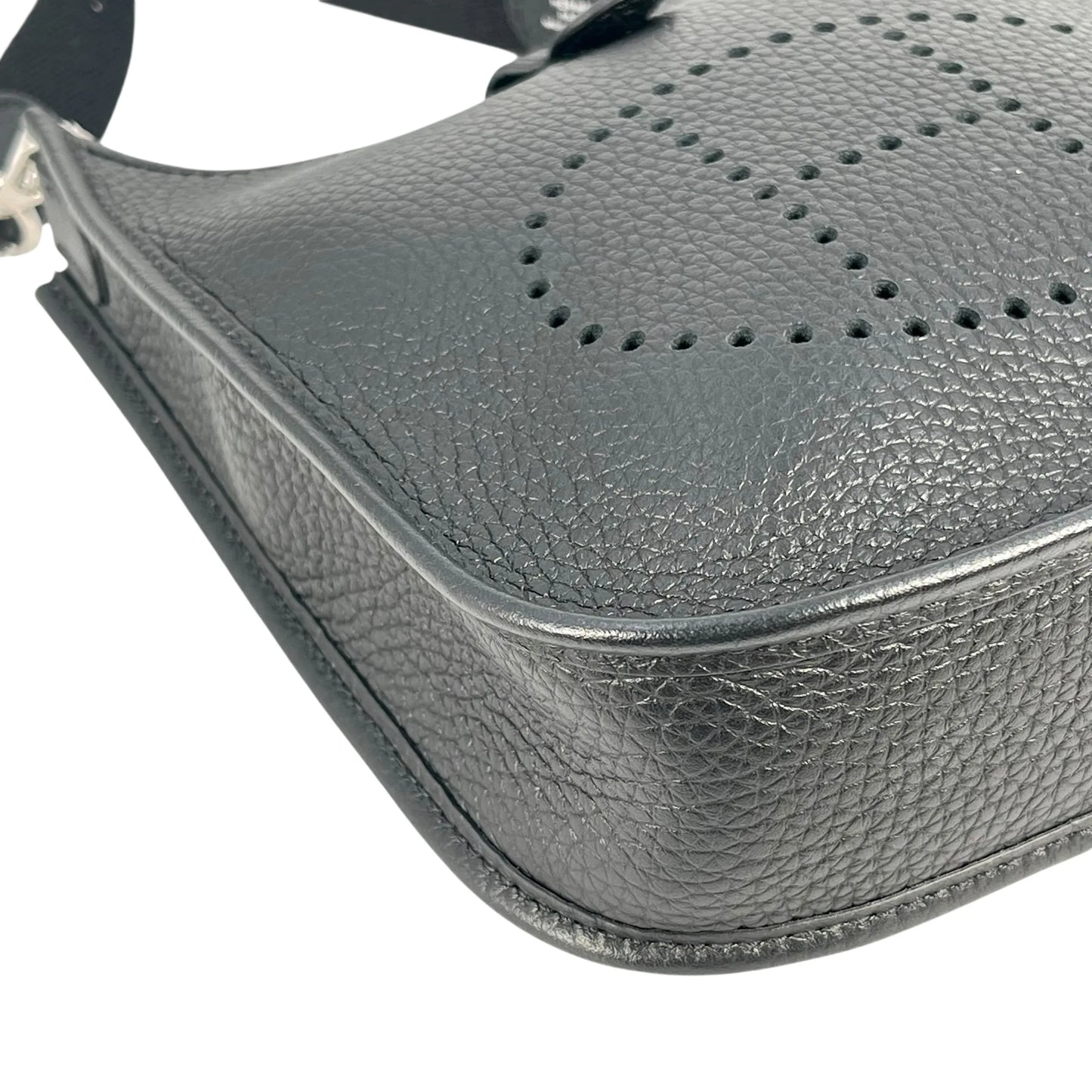 HERMES Evelyne TPM Taurillon Shoulder Bag - Black