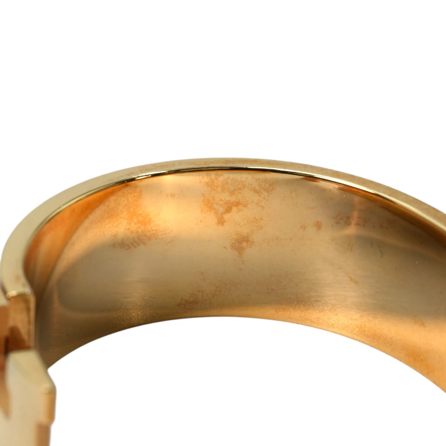 HERMES Clic Clac H Bracelet - Yellow Gold