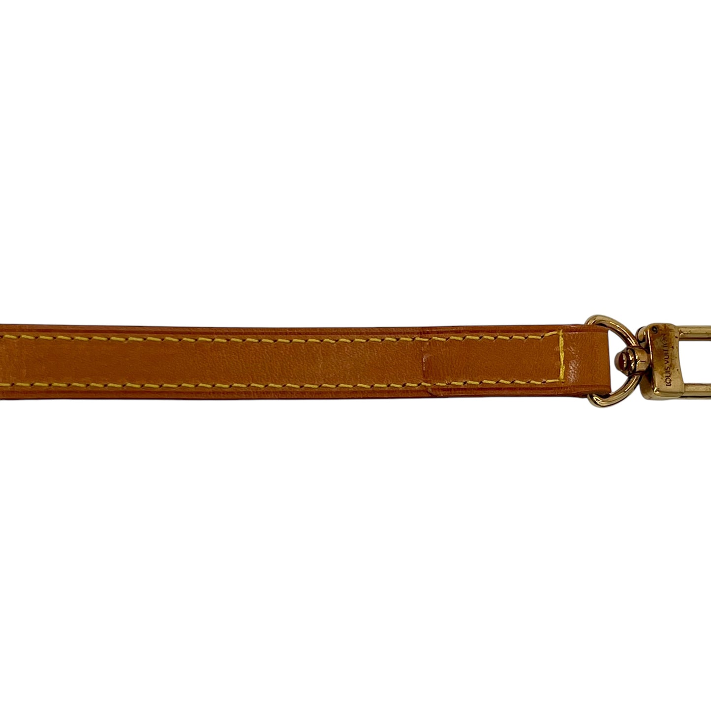 Louis Vuitton Brown Cowhide Leather Strap