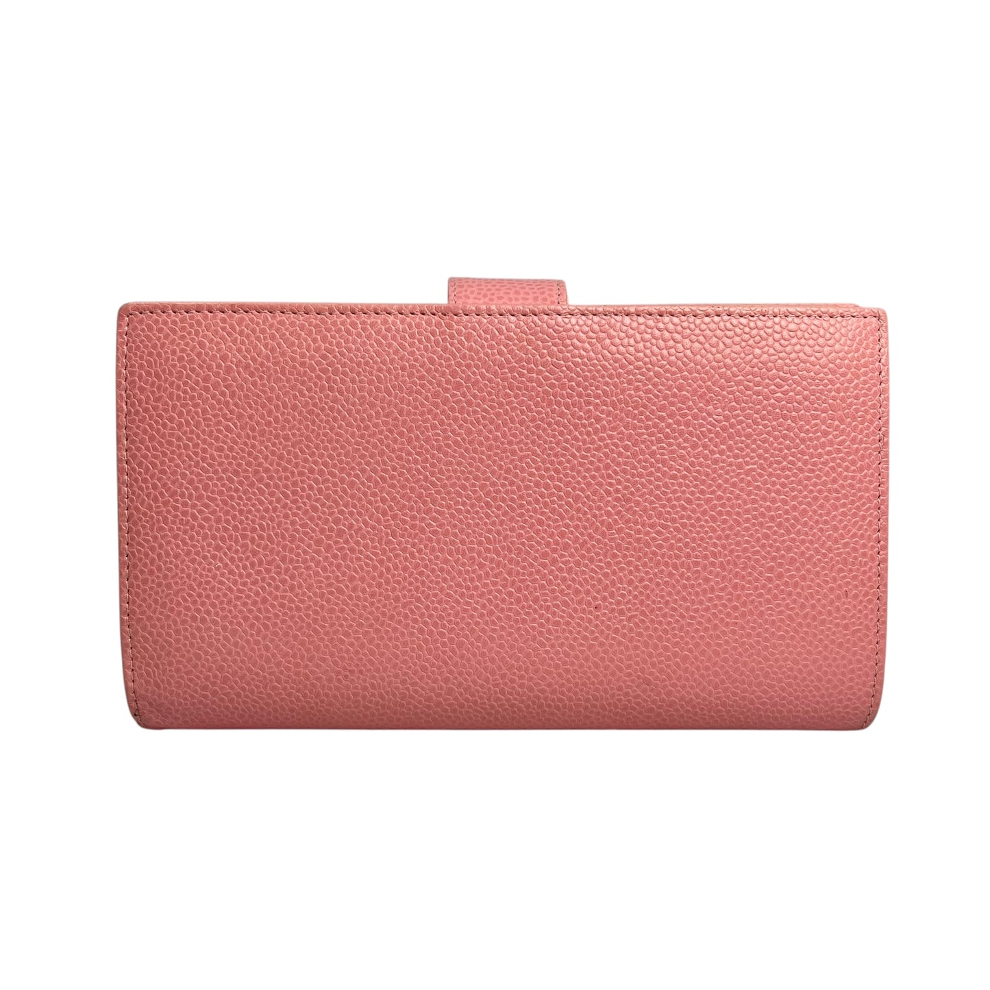 CHANEL Pink Coco Long Wallet