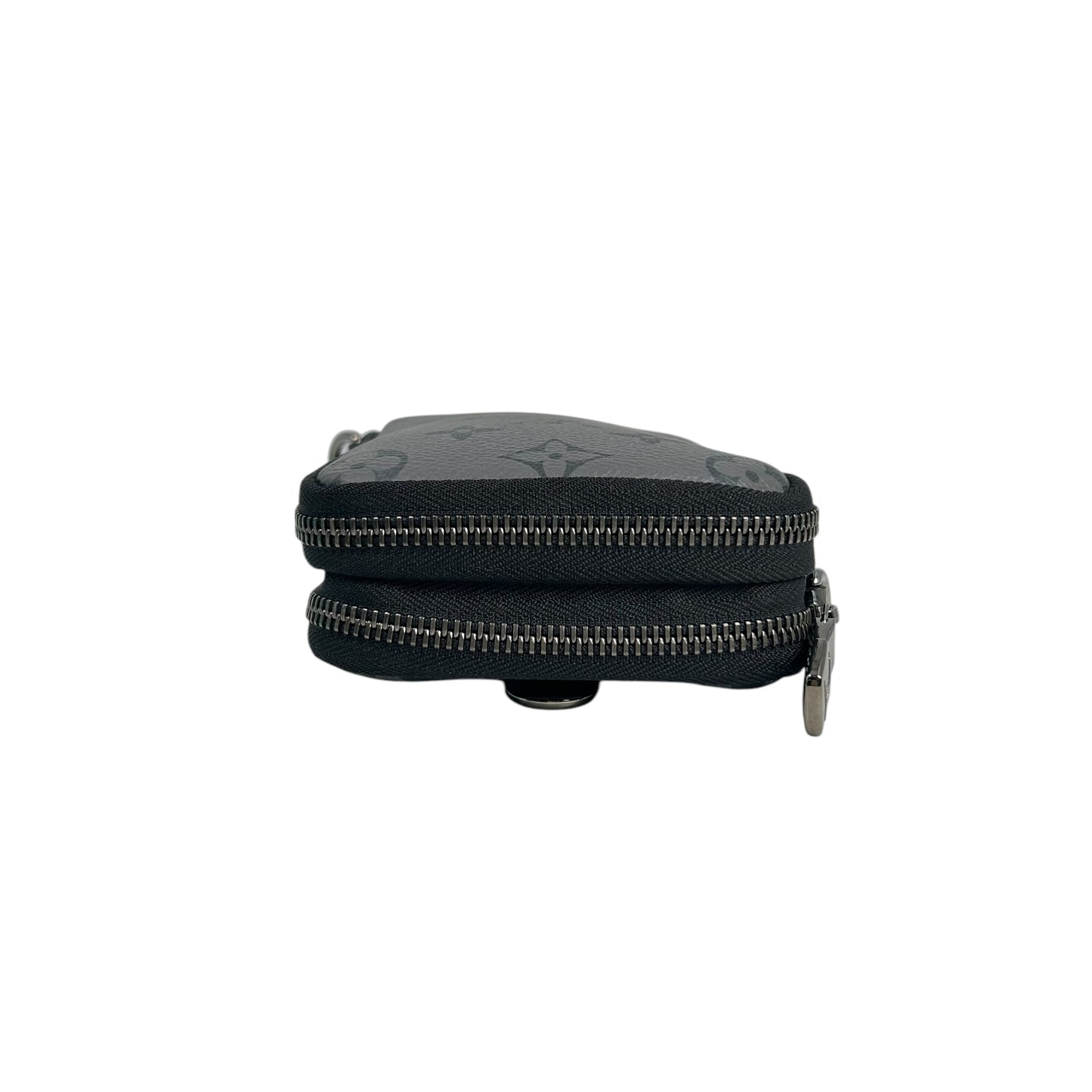 Louis Vuitton Double Phone Pouch Rev erse Monogram Eclipse