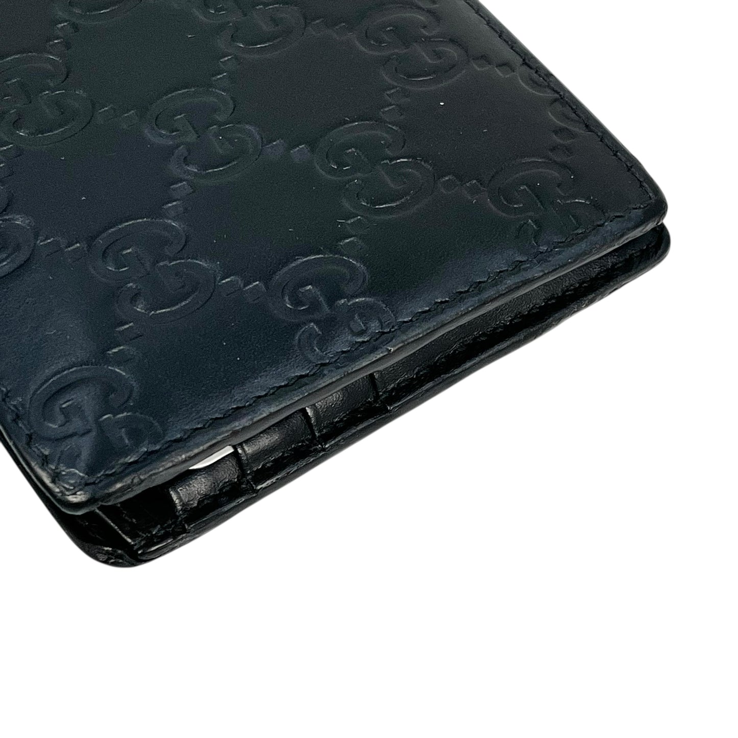 GUCCI Guccissima Bi-fold wallet
