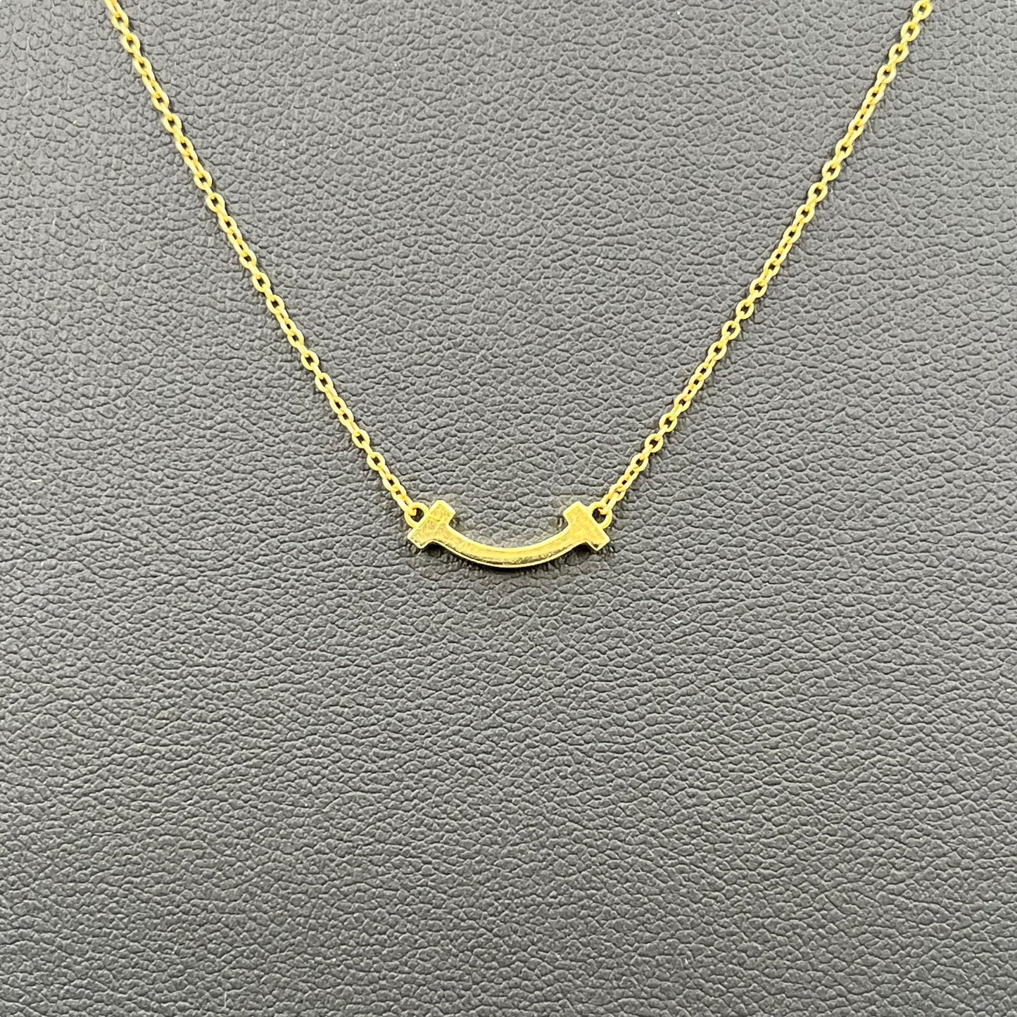 Tiffany T Smile Pendant Necklace
