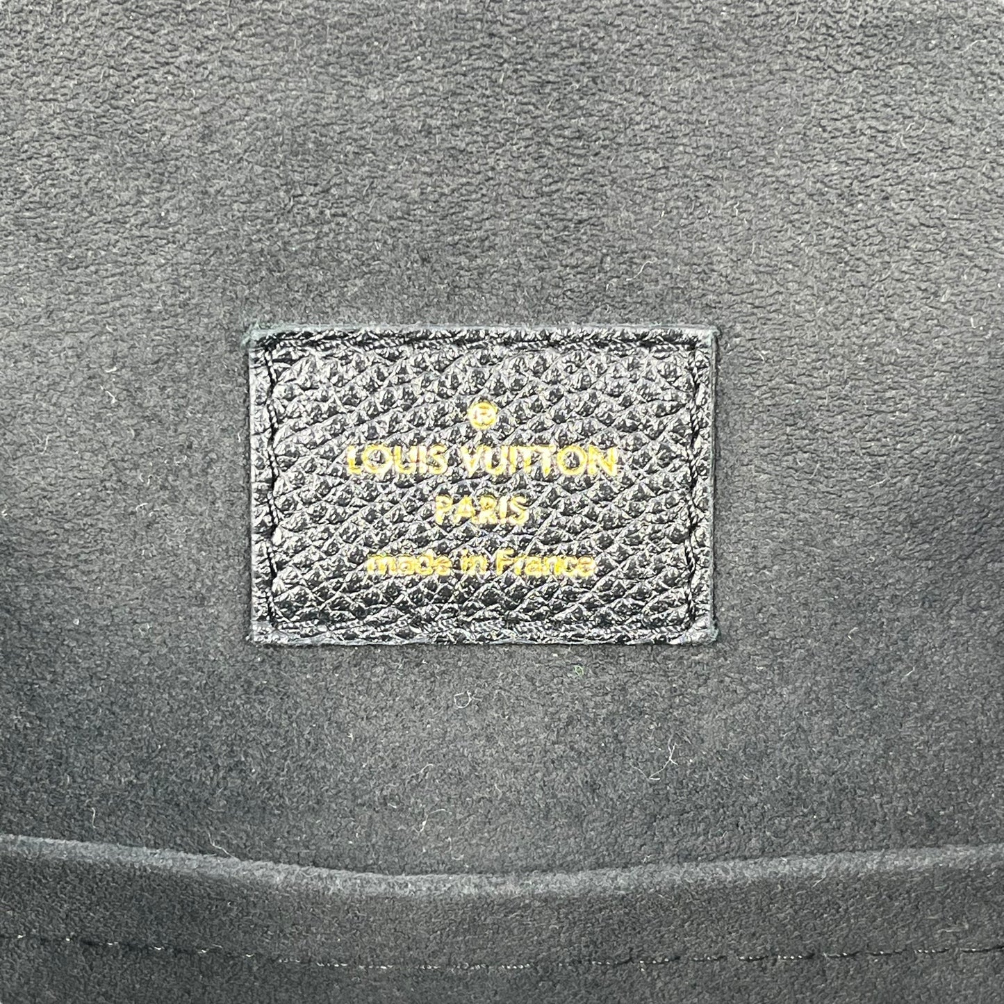 Louis Vuitton Monogram Empreinte Backpack - Black