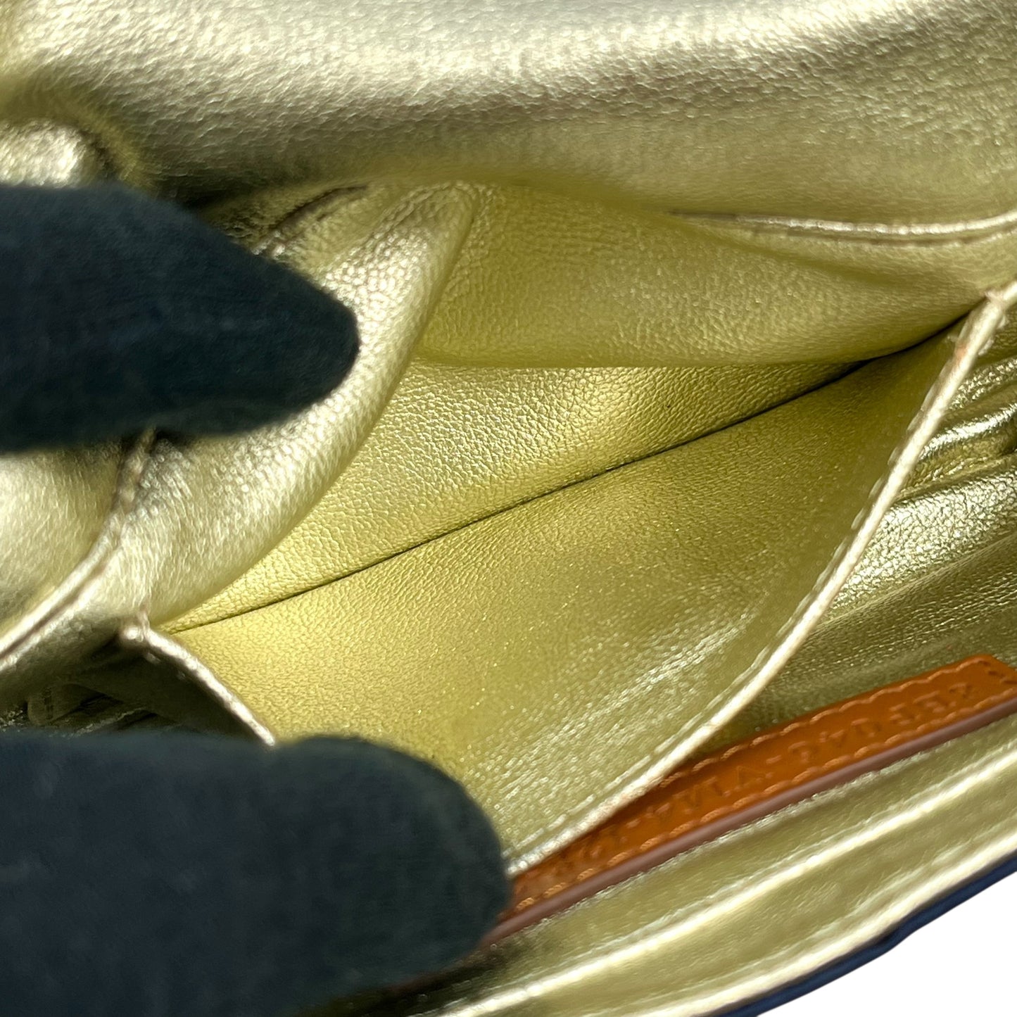 FENDI Covertible Baguette Shoulder Bag - Blue