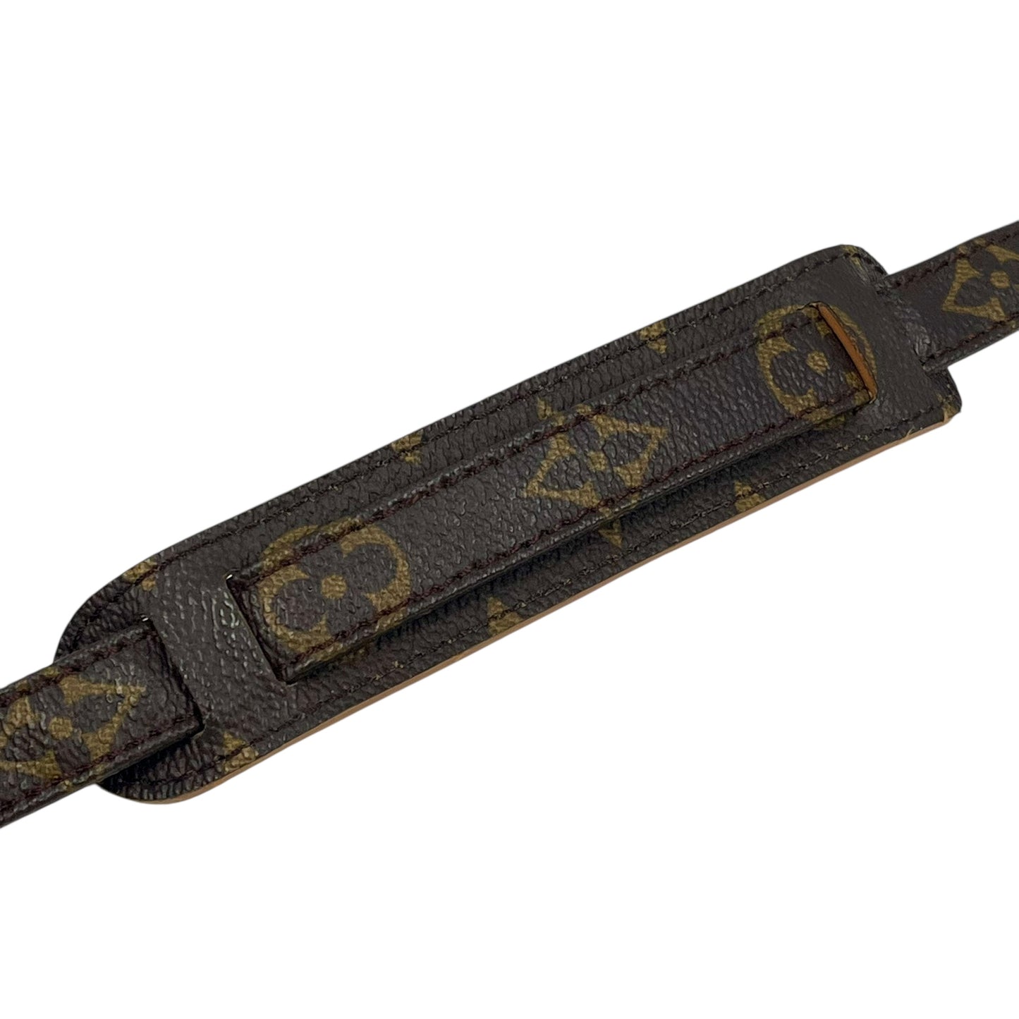 Louis Vuitton Monogram Canvas Leather Shoulder Strap 101cm