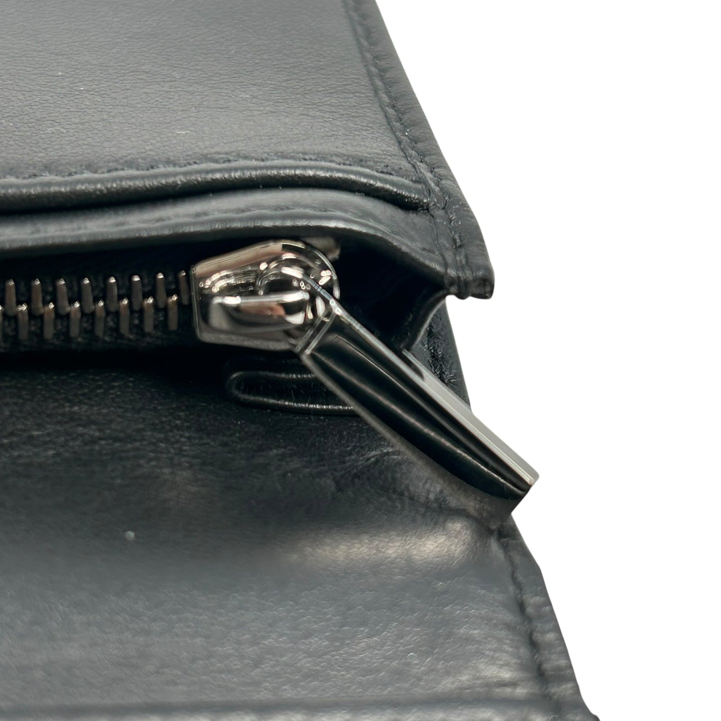 Dior Oblique Vertical Long Wallet - Black