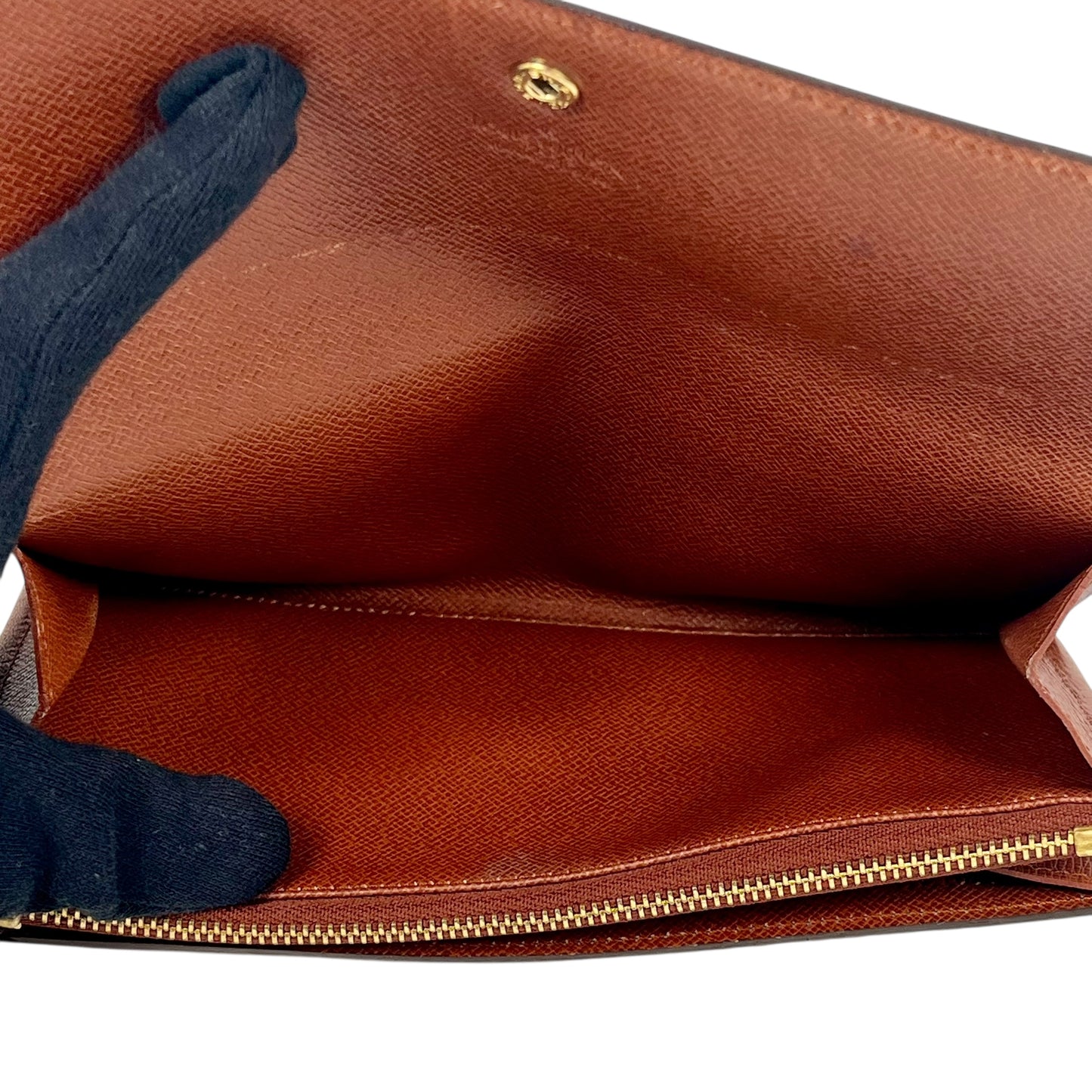 Louis Vuitton Monogram Portemonnaie Credit Bi-fold Long Wallet - Brown 31496