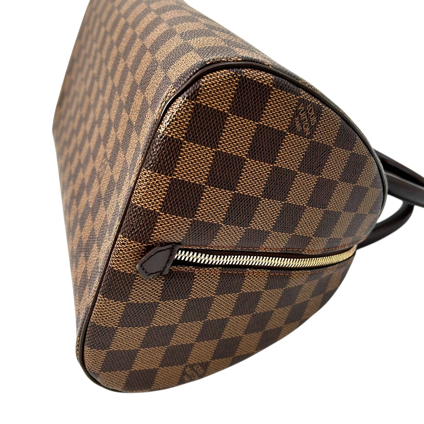 Louis Vuitton Damier Robera MM Hand Bag - Brown