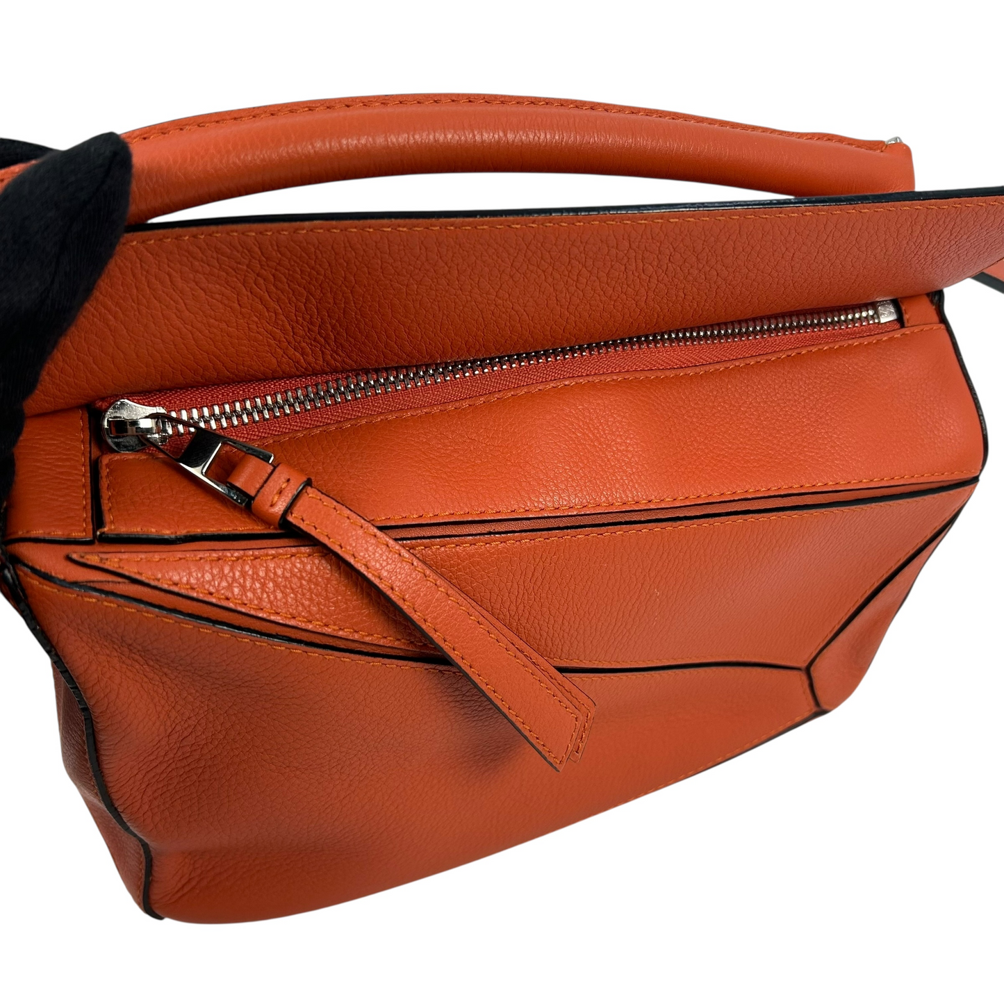 LOEWE Puzzle Bag Small Orange Hand Bag Shoulder Bag