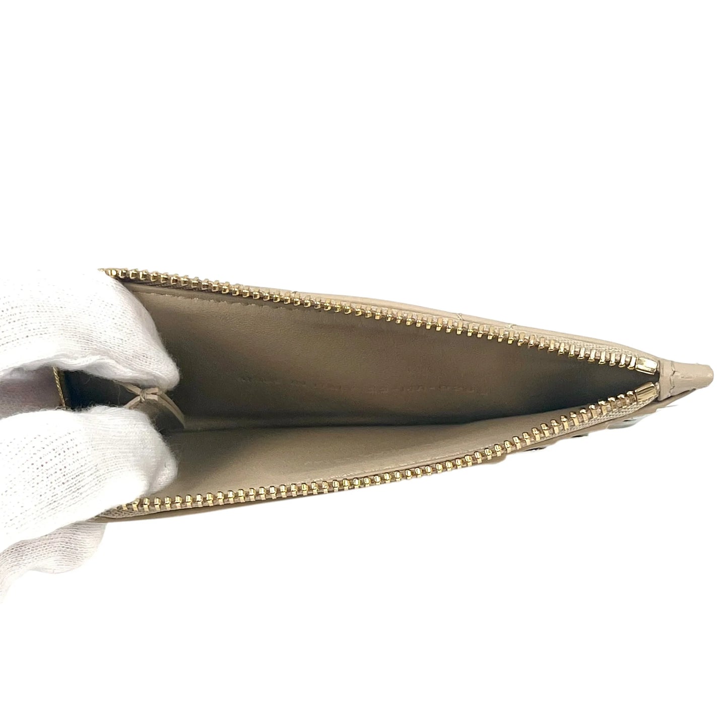 Dior Coin Purse Card Case - Beige