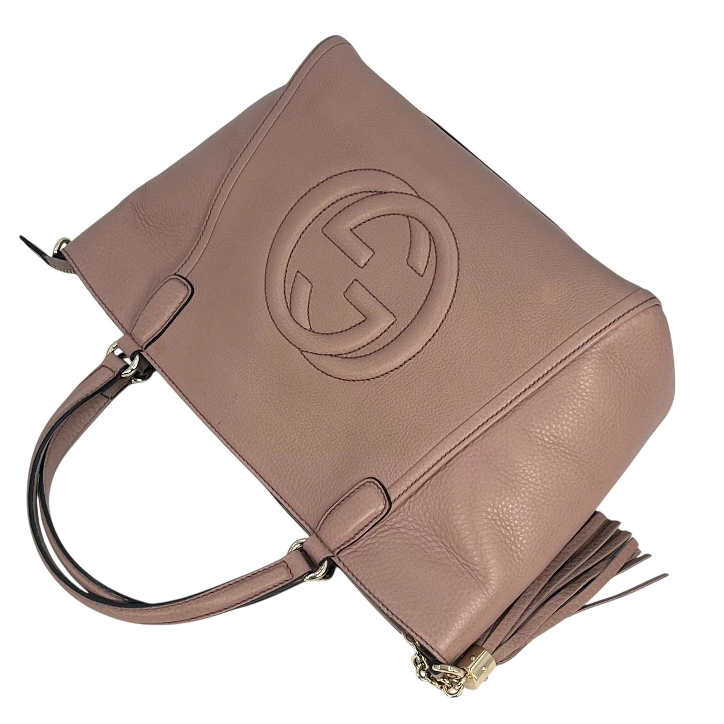 GUCCI Soho Interloking Tote Bag Shoulder Bag - Pink