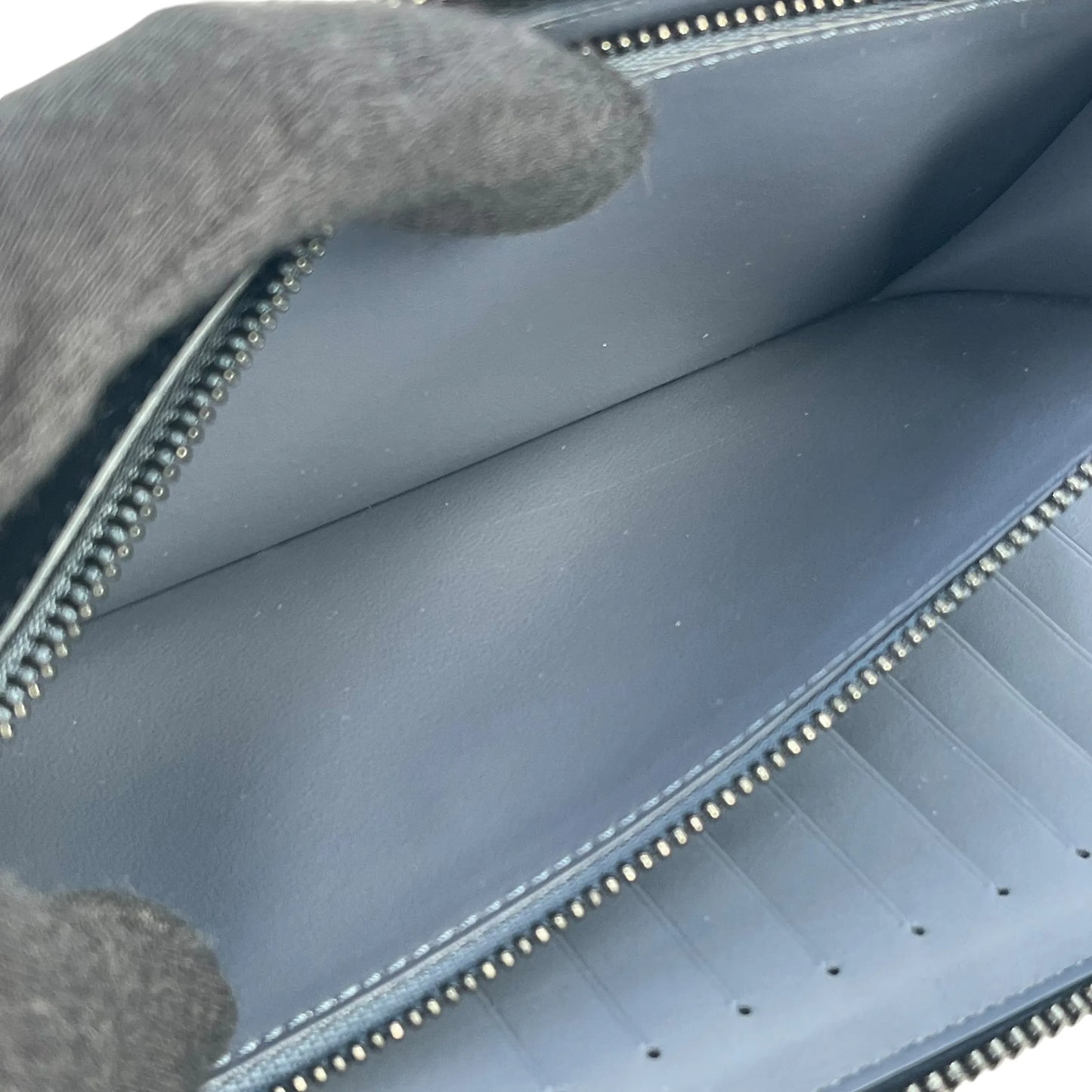 Louis Vuitton Vertical Zippy Long Wallet - Navy