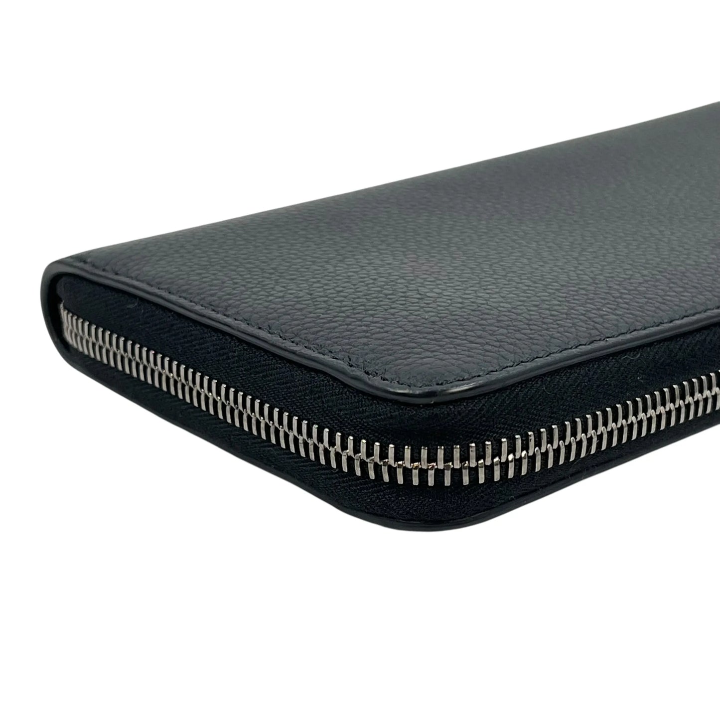Dior CD Icon Round Zipper Long Wallet - Black
