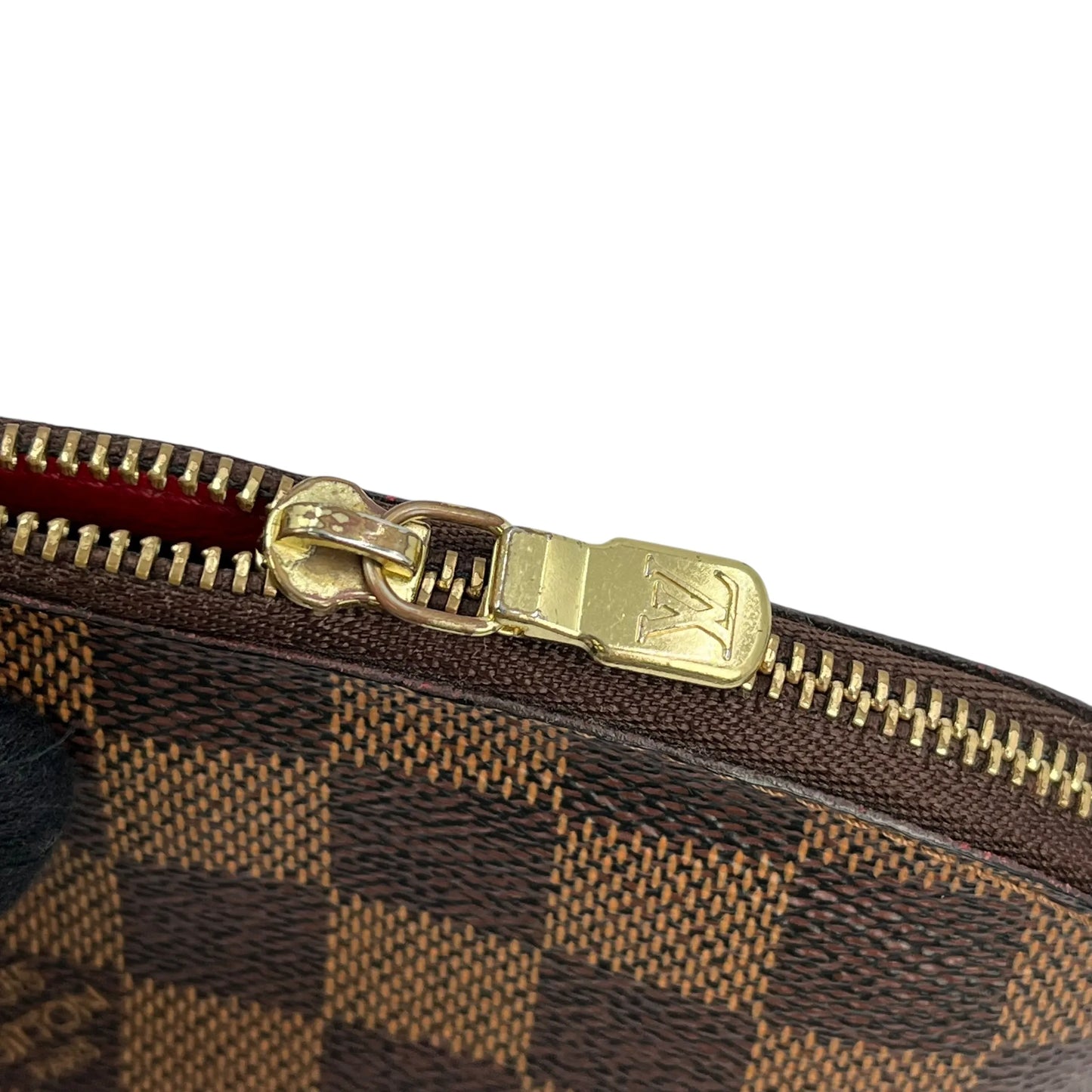 Louis Vuitton Damier Azur Pochette Cosmetic Pouch - Brown - SR4132