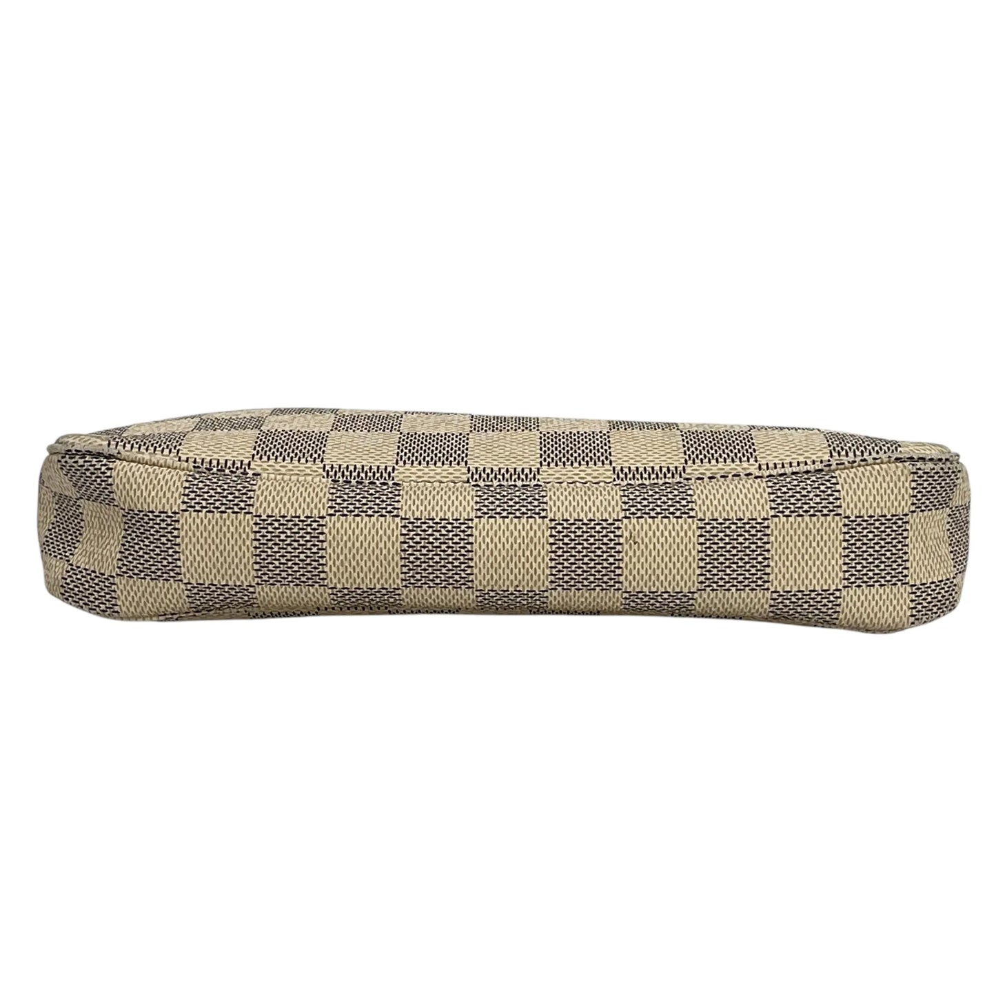 Louis Vuitton Damier Azur Pochette Accessories Pouch - White