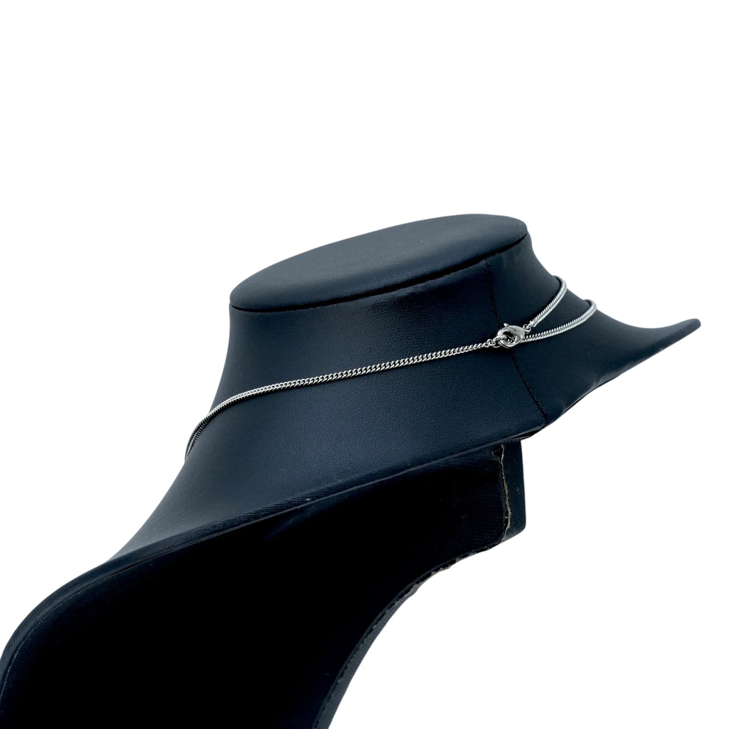 CHANEL Cat Pendant Necklace B16K - Silver
