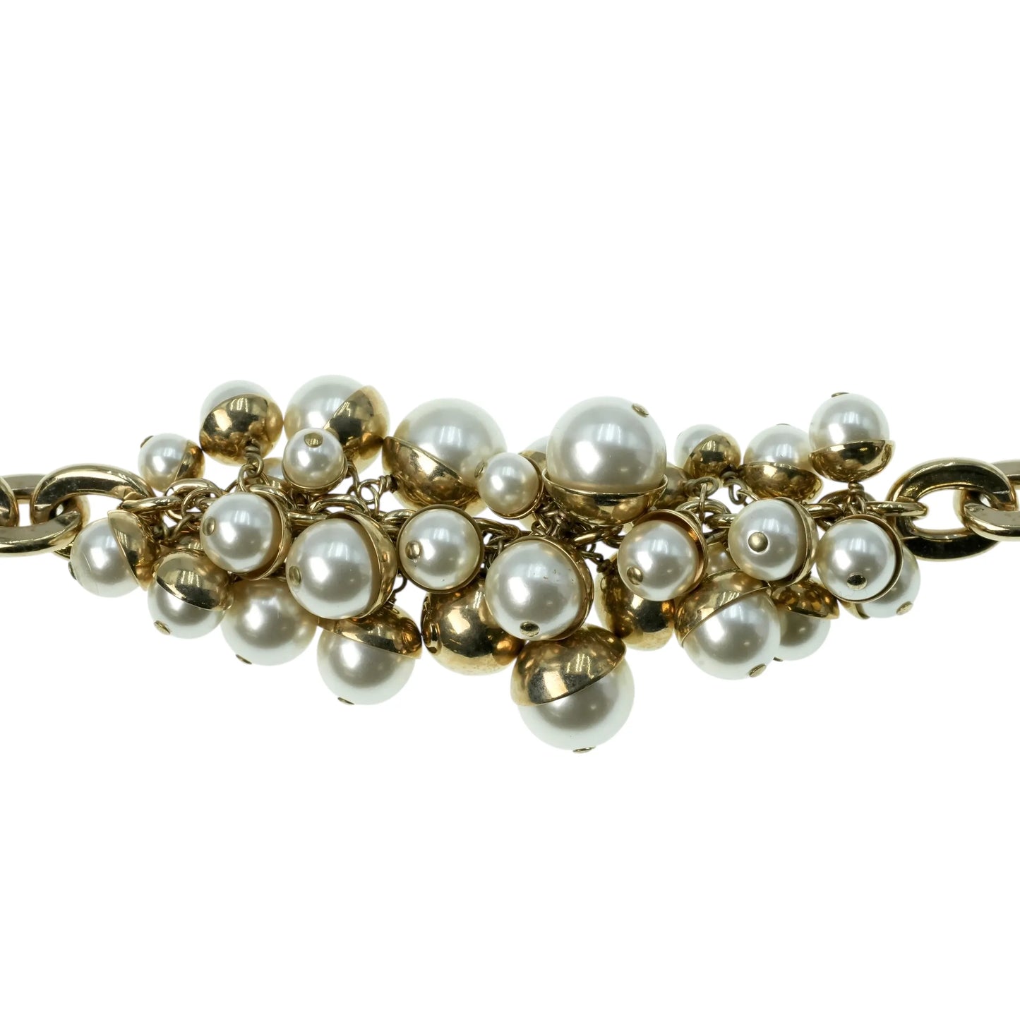 Dior Pearl Charm Bracelet - Gold Plated