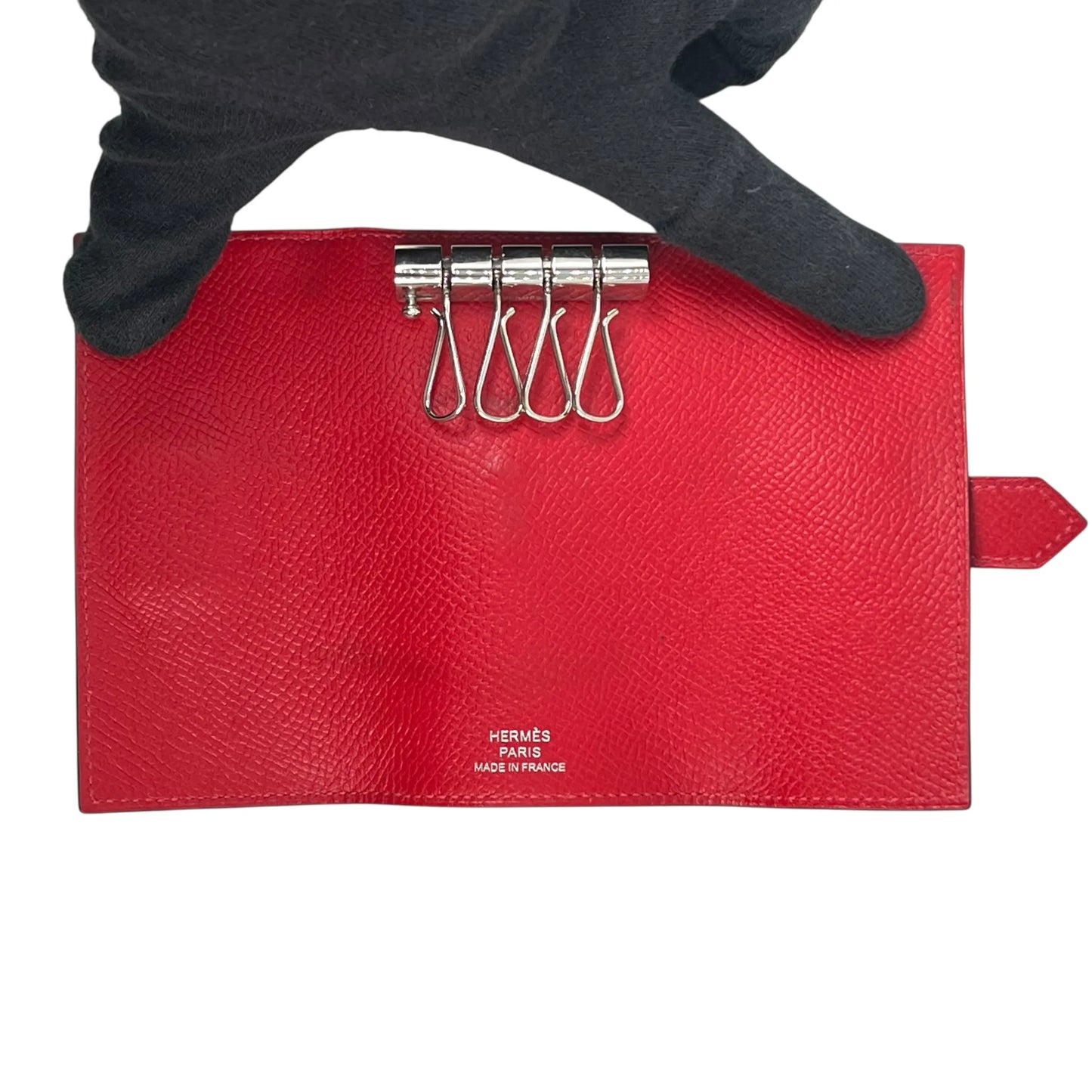 Hermès Bearn Key Case - Rouge Red