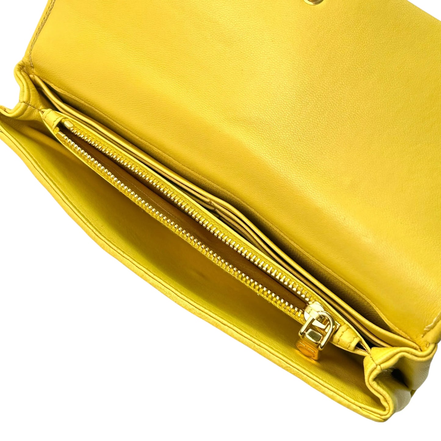 MIUMIU Materasse Long Wallet - Yellow