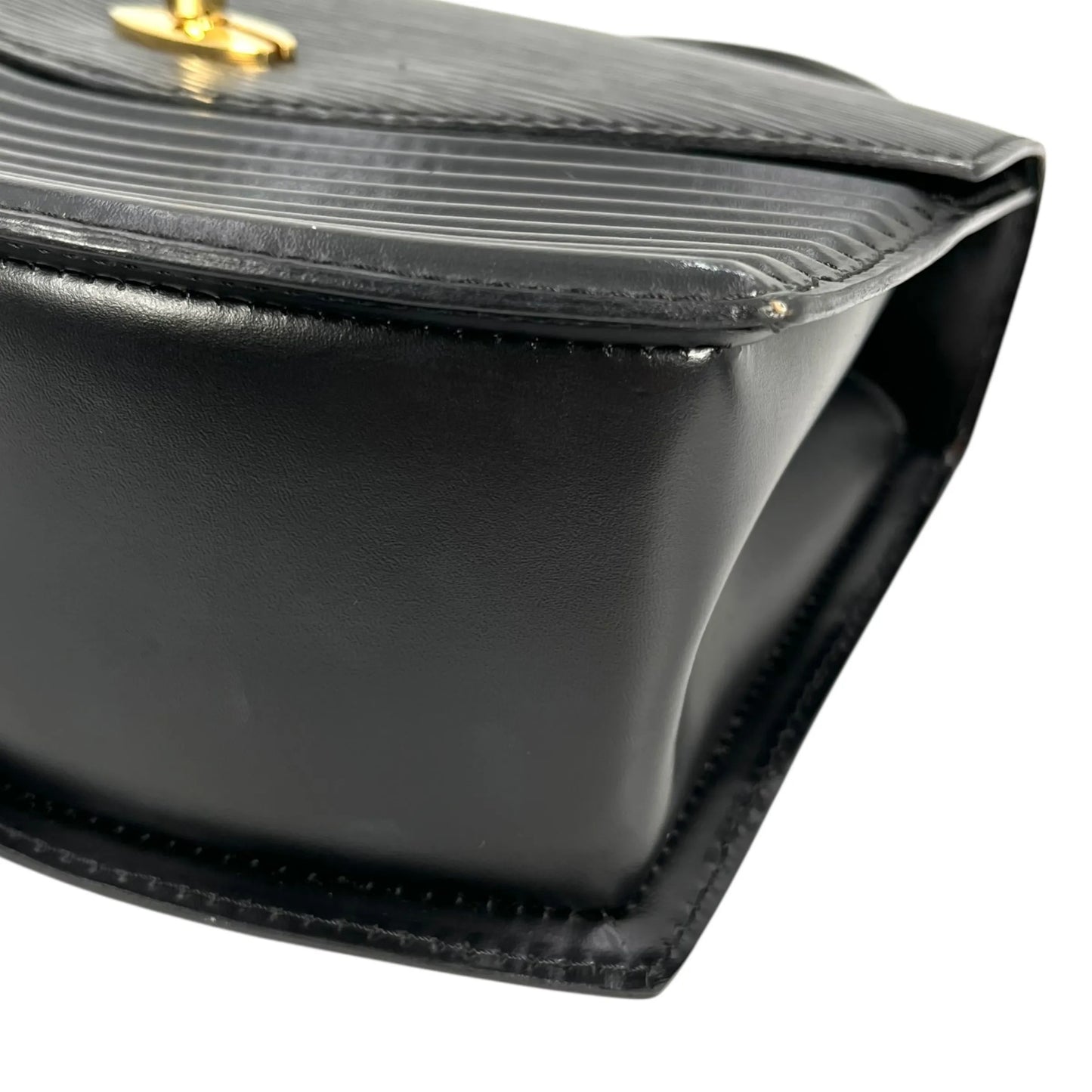 Louis Vuitton Tlisitt Epi Leather Shoulder Bag - Black