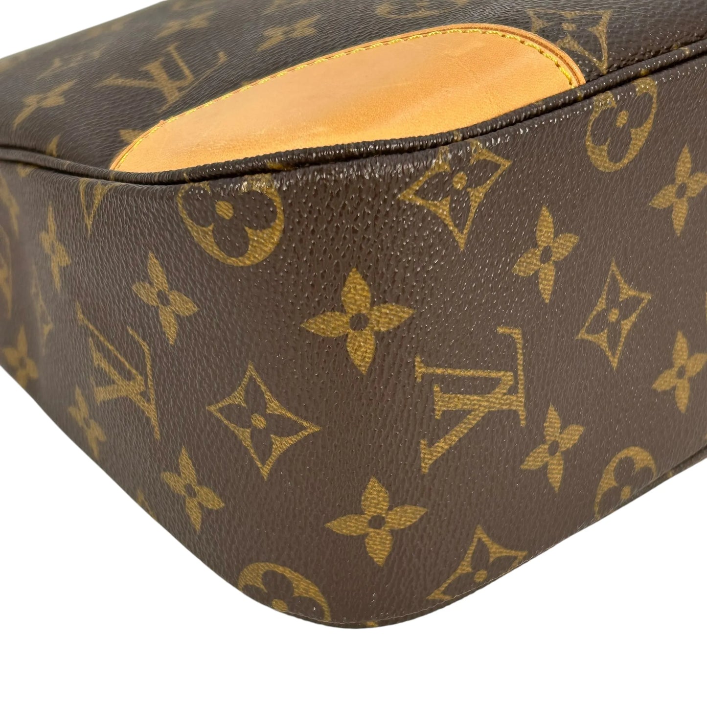 Louis Vuitton Boulogne PM Monogram Canvas Shoulder Bag - Brown