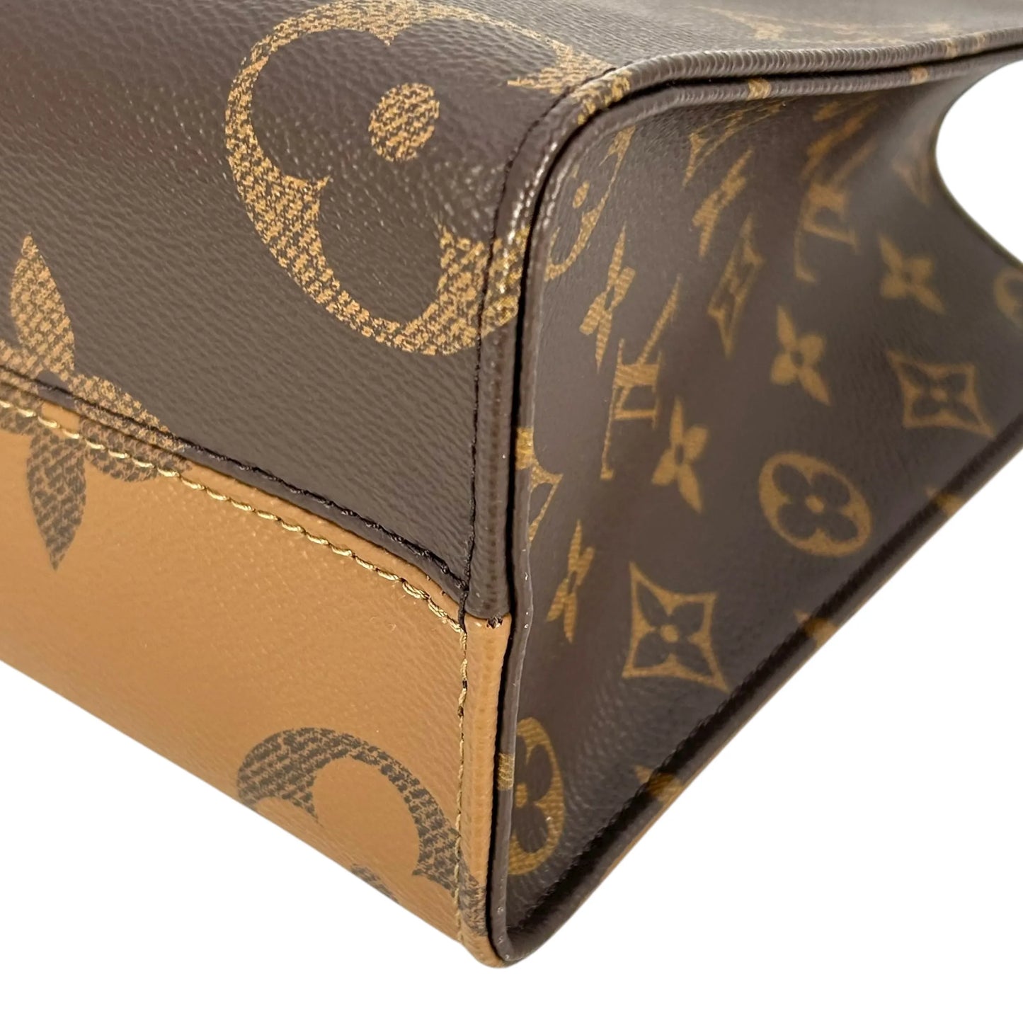 Louis Vuitton Giant Monogram Canvas On The Go PM Hand Bag Shoulder Bag - Brown