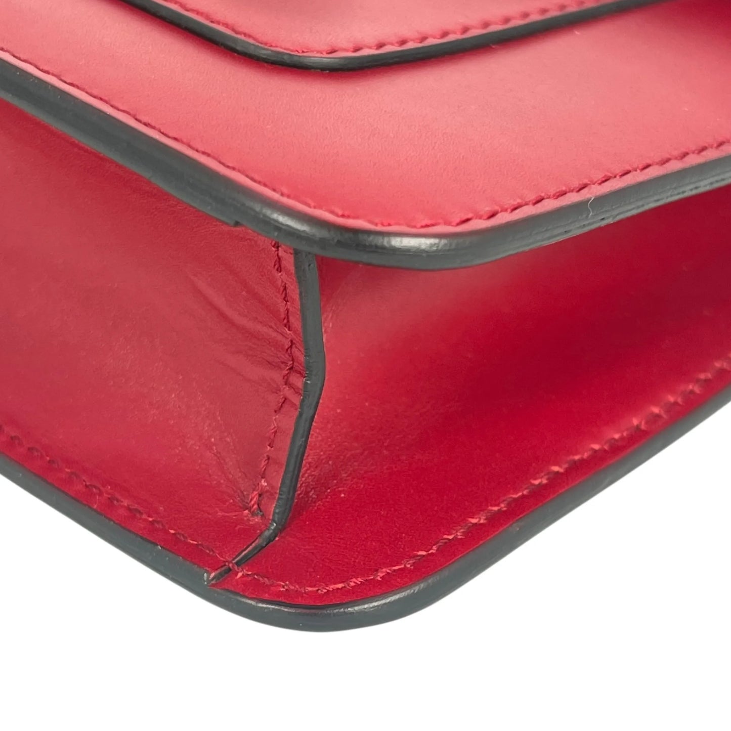 BVLGARI Serpenti Forever Crossbody Bag Chain Shouder Bag - Red