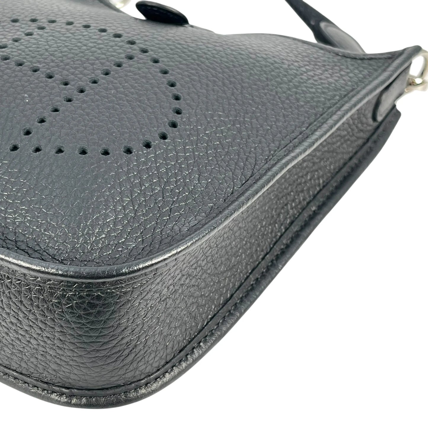 HERMES Evelyne TPM Taurillon Shoulder Bag - Black