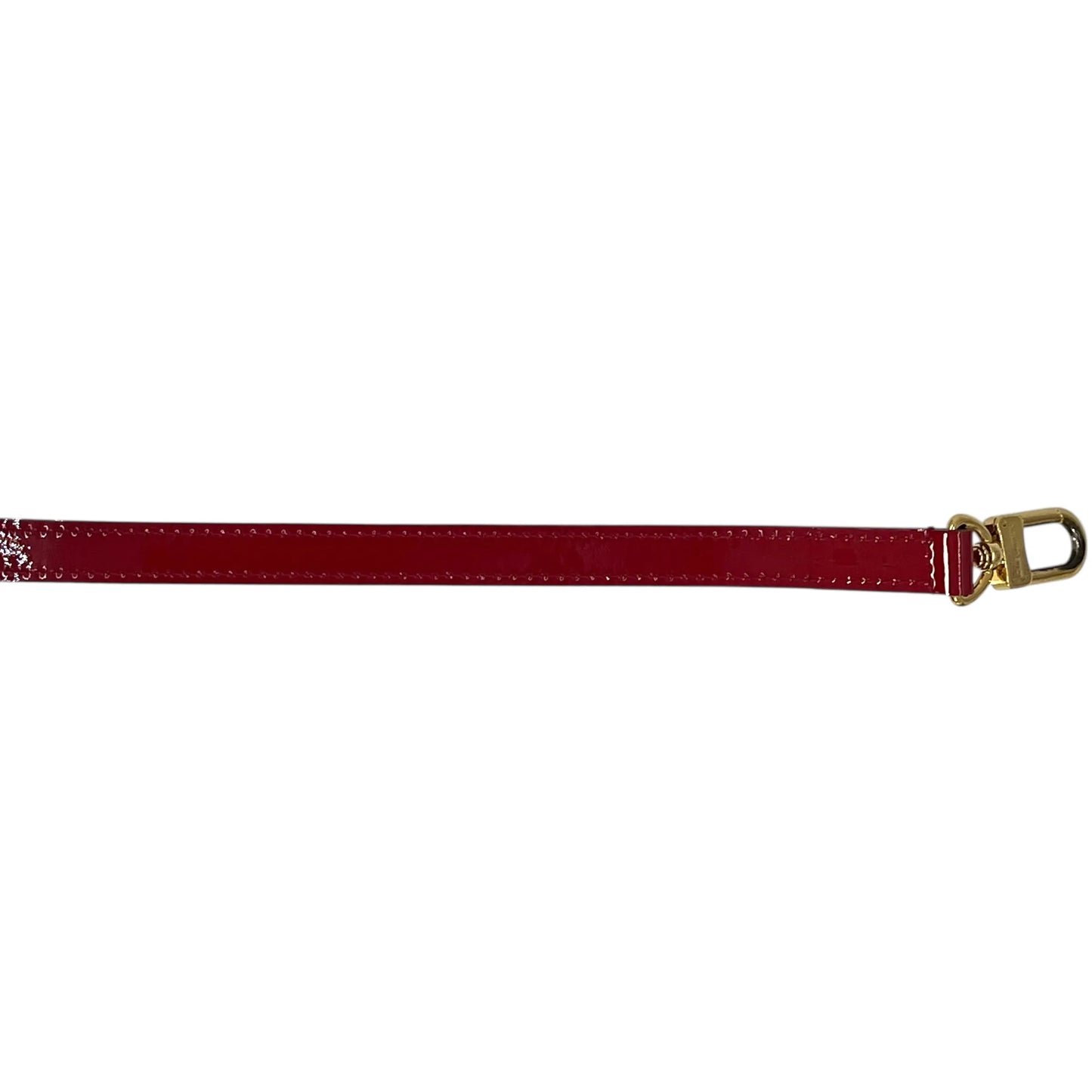 LOUIS VUITTON Vernis Shoulder Strap - Red